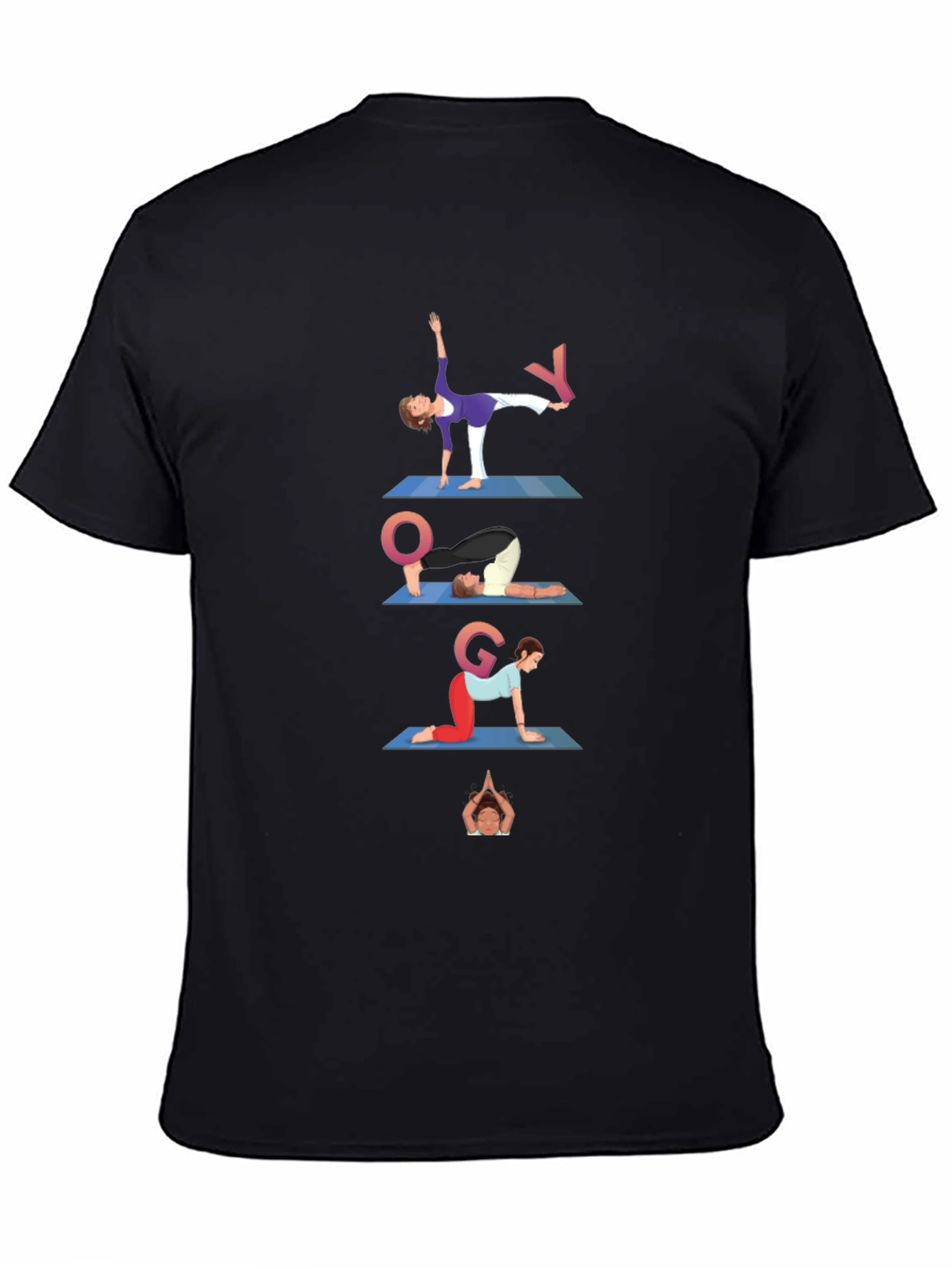 Yoga Pose Graphic Tee