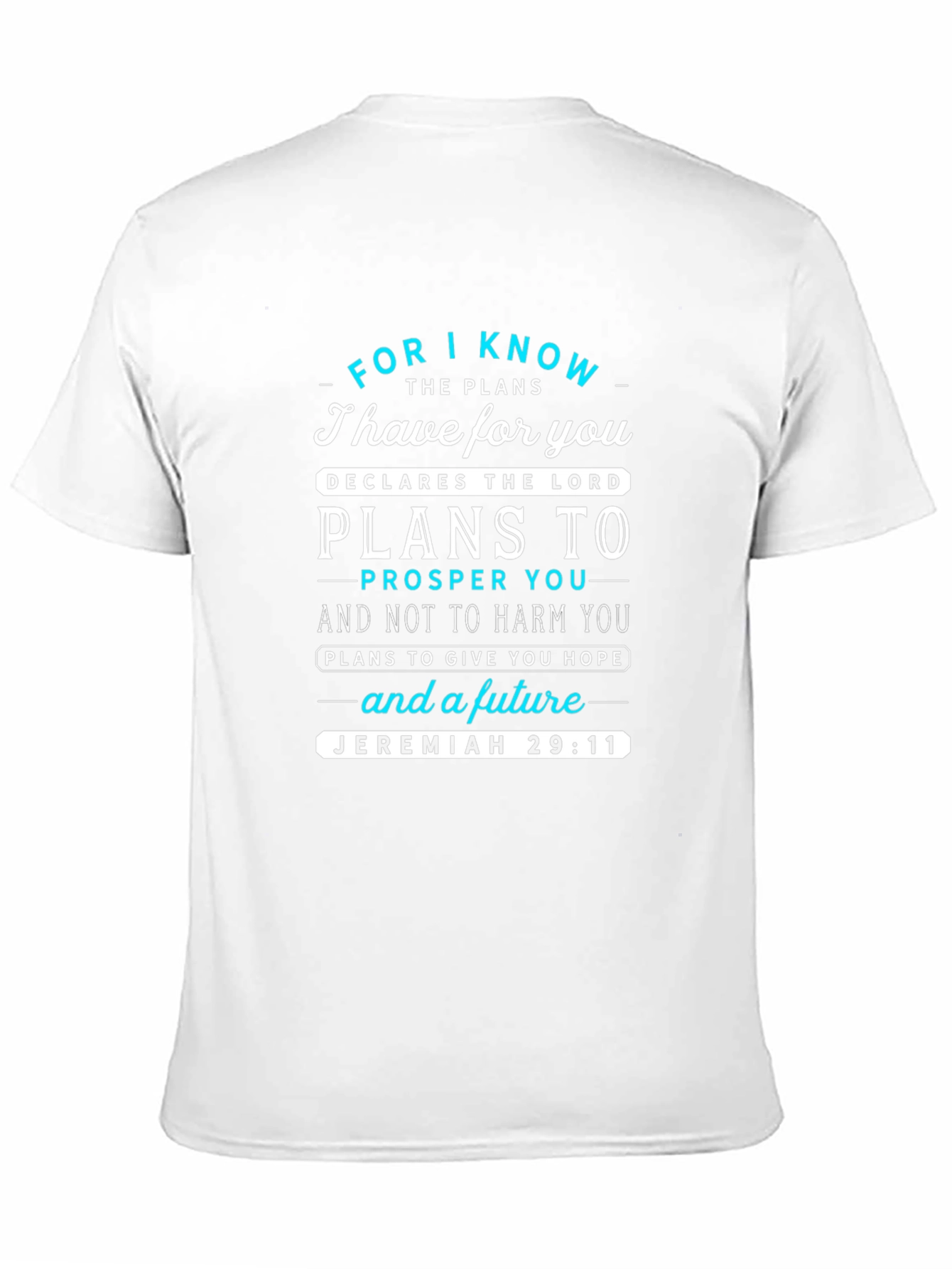Jeremiah 29:11 T-Shirt - Faith-Inspired Graphic Tee