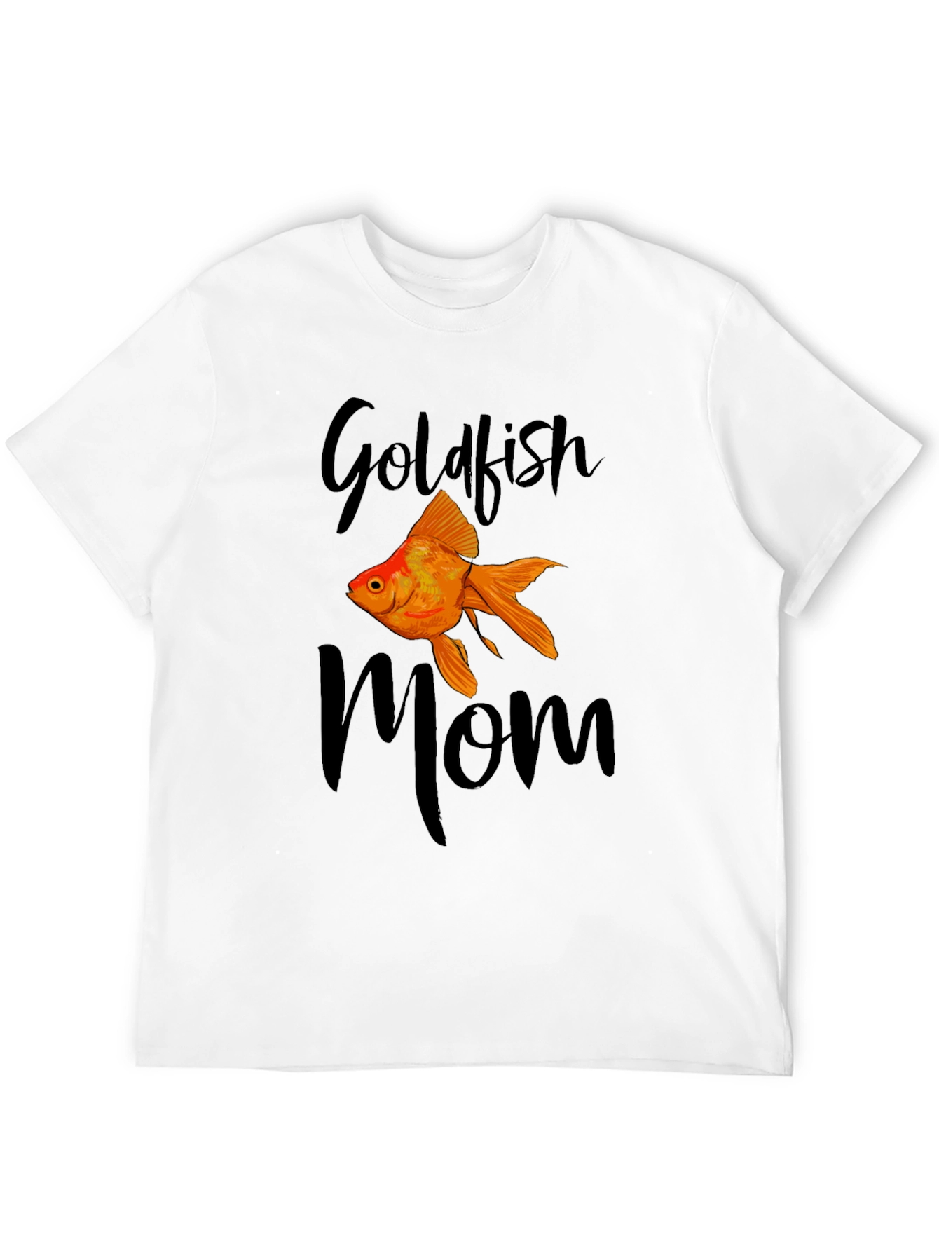 Goldfish Mom T-Shirt - Novelty Graphic Tee