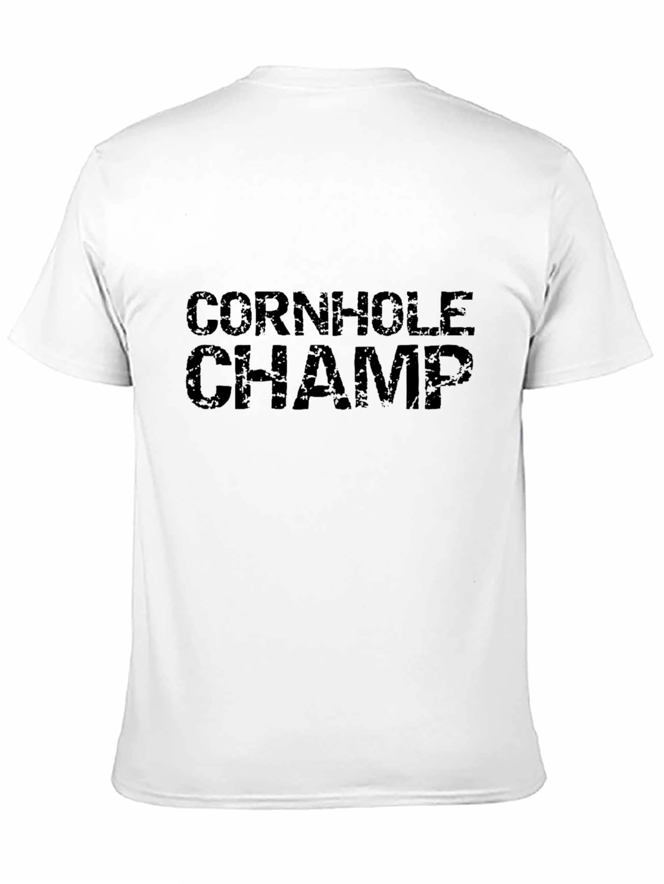 Cornhole Champ Black T-Shirt
