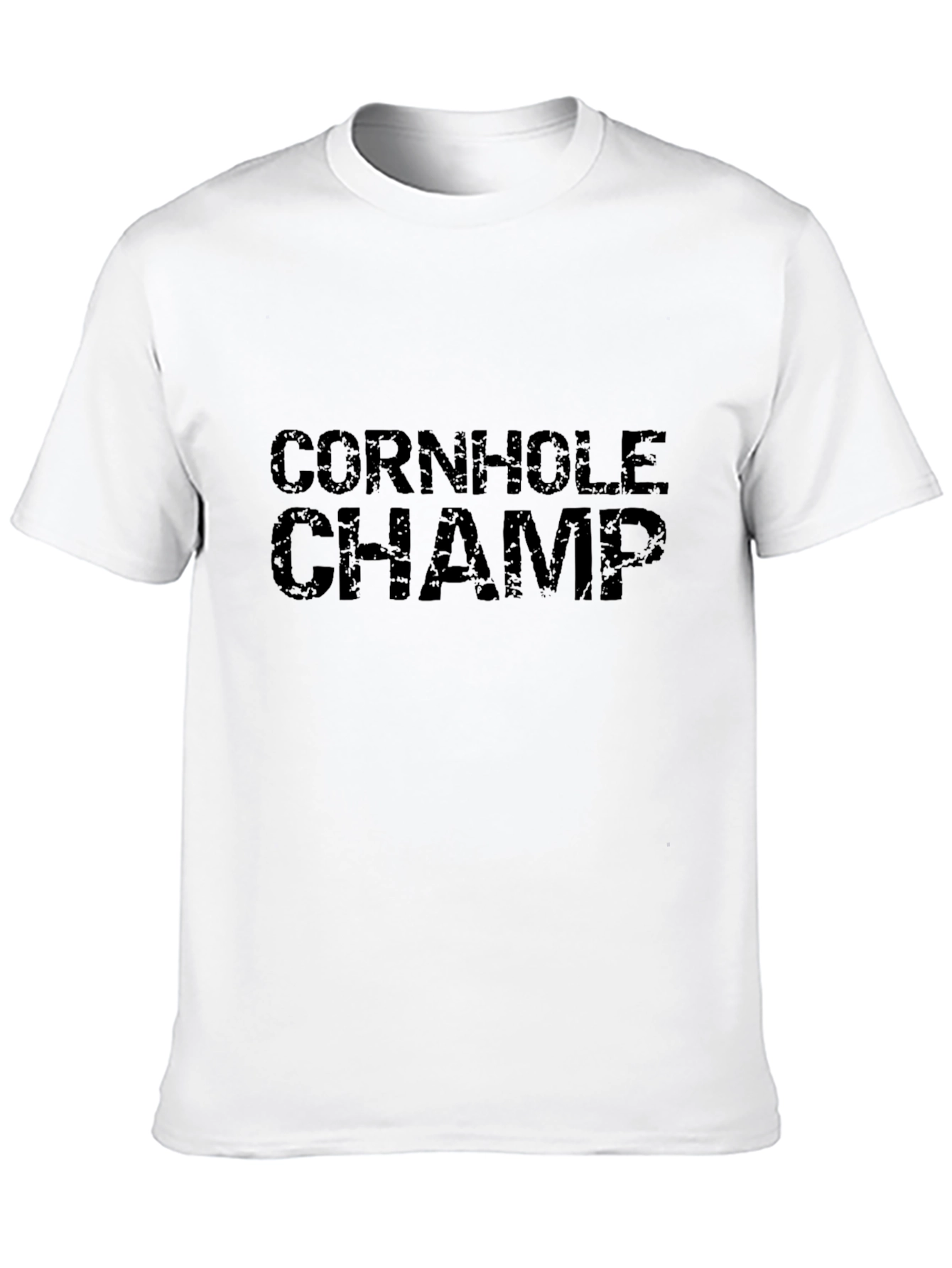 Cornhole Champ Black T-Shirt