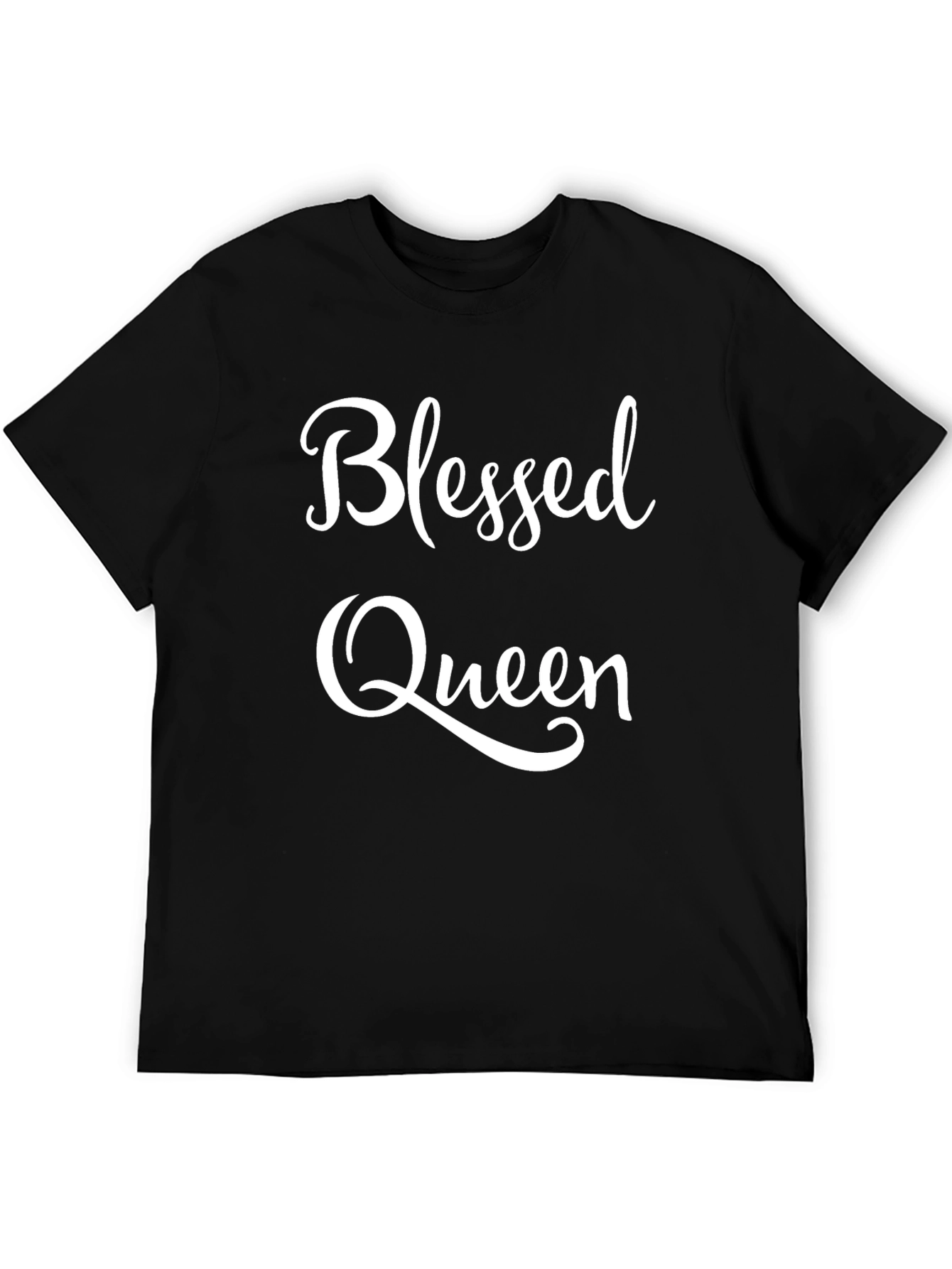 Blessed Queen Graphic Tee - Stylish Comfort