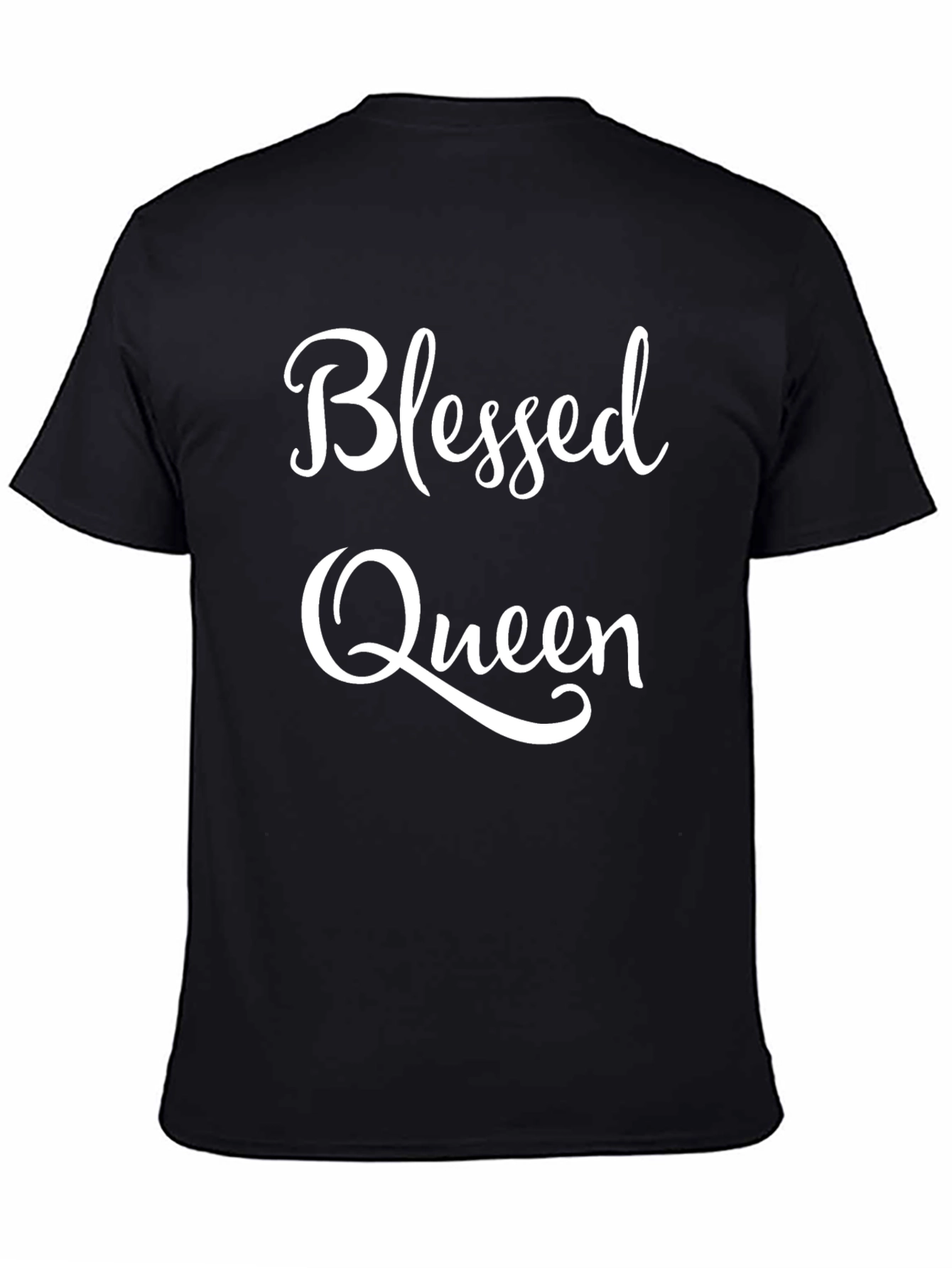 Blessed Queen Graphic Tee - Stylish Comfort