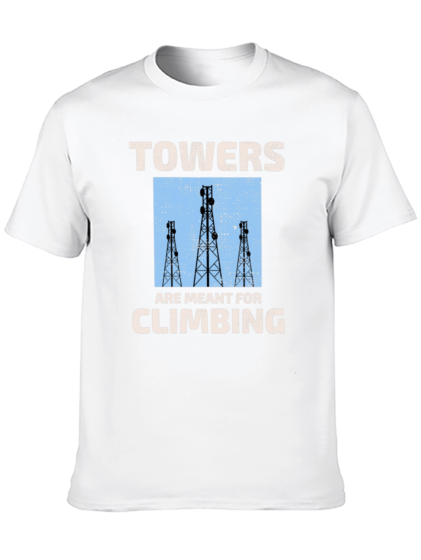 Towers Climbing Graphic Tee - Black