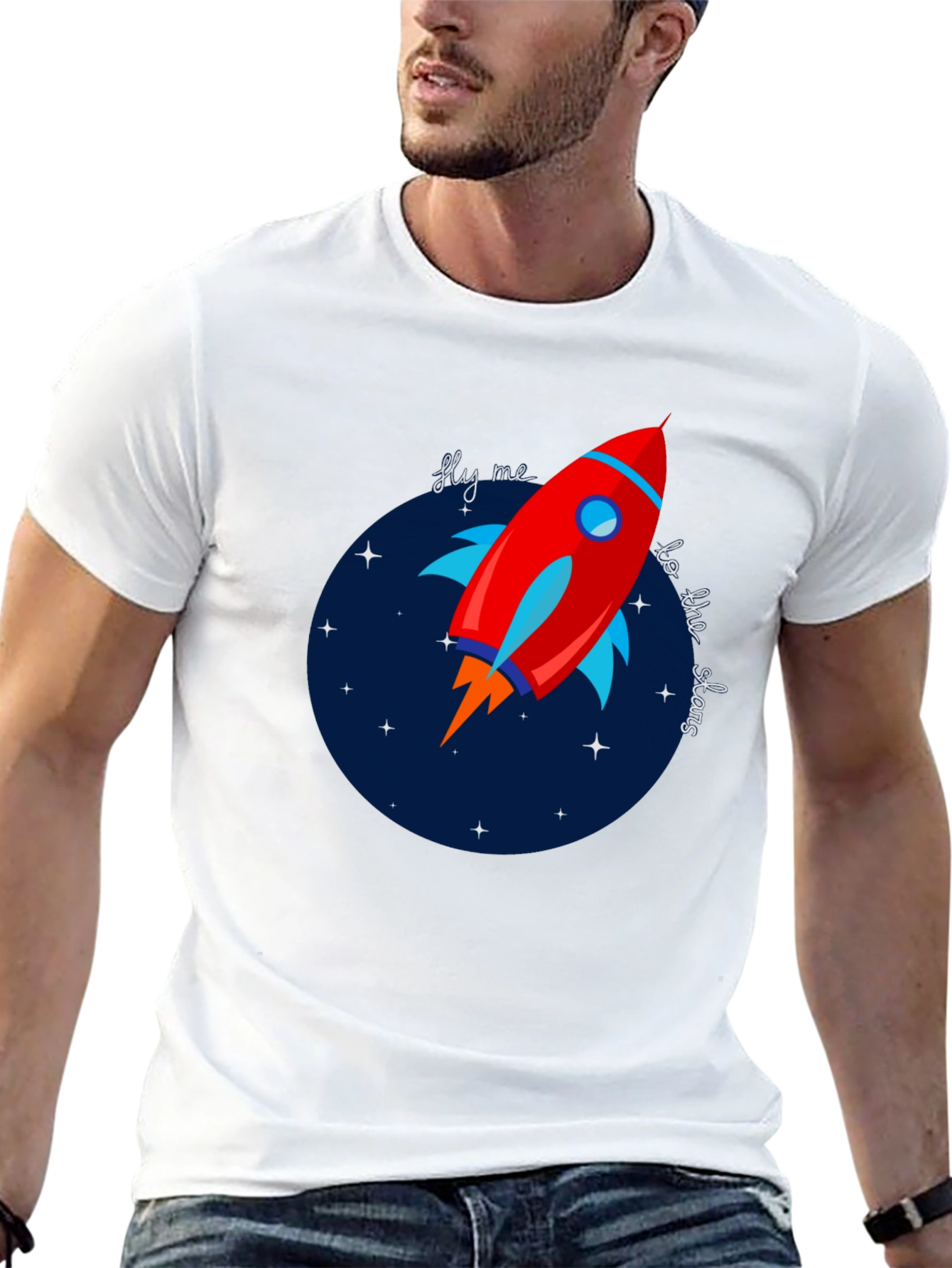 Fly Me To The Stars Graphic Tee