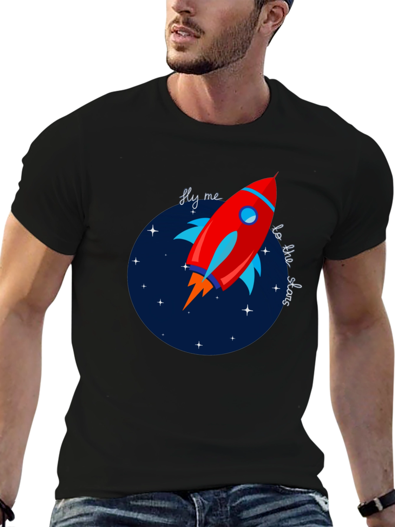Fly Me To The Stars Graphic Tee