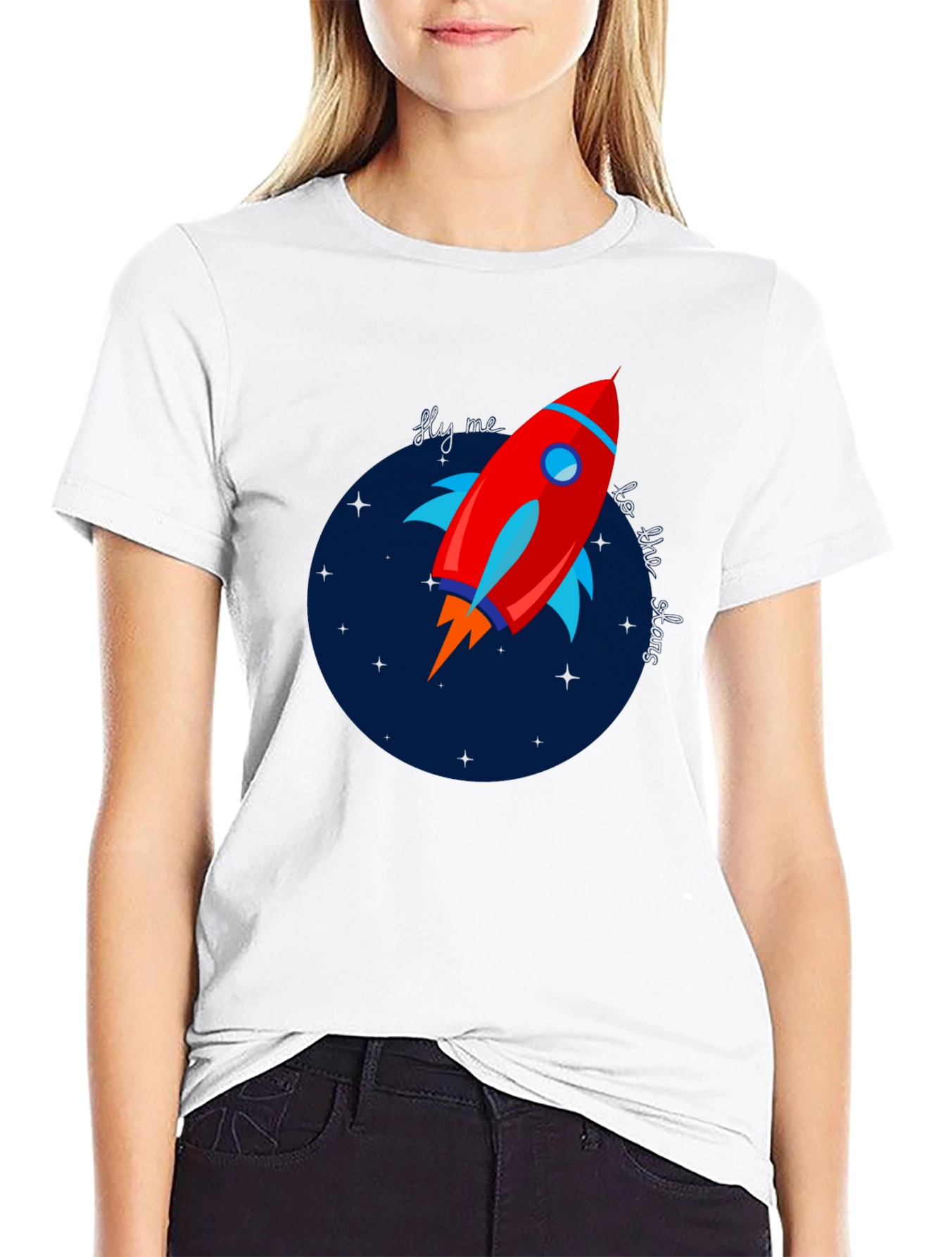 Fly Me To The Stars Graphic Tee