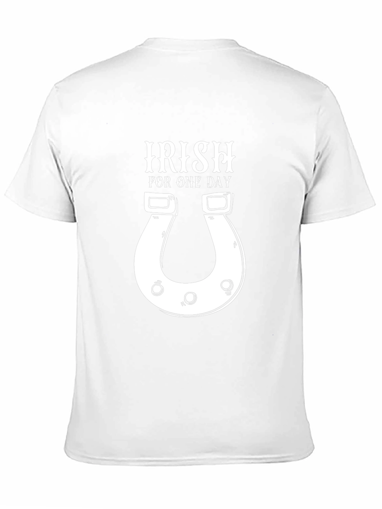 Irish For One Day Black Graphic Tee