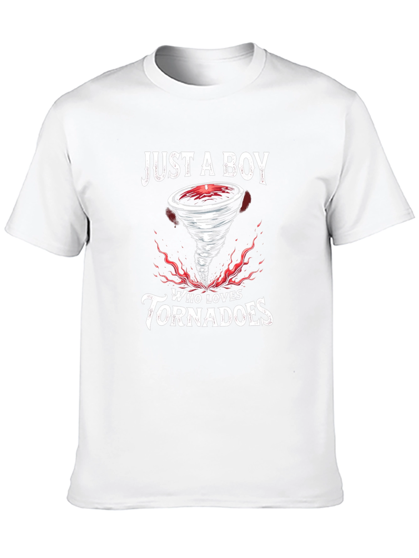 Just A Boy Who Loves Tornadoes T-Shirt