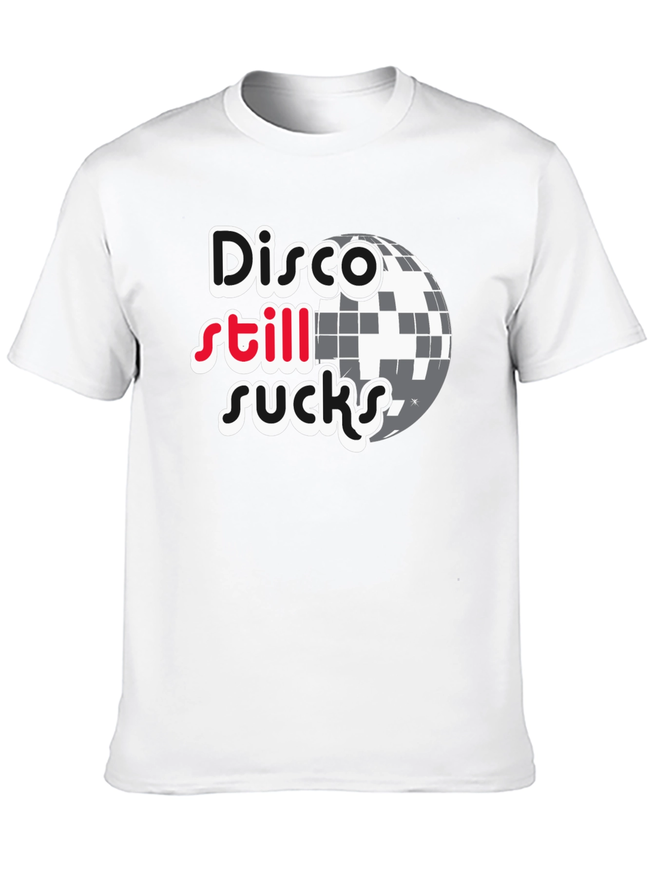 Disco Still Sucks Black T-Shirt