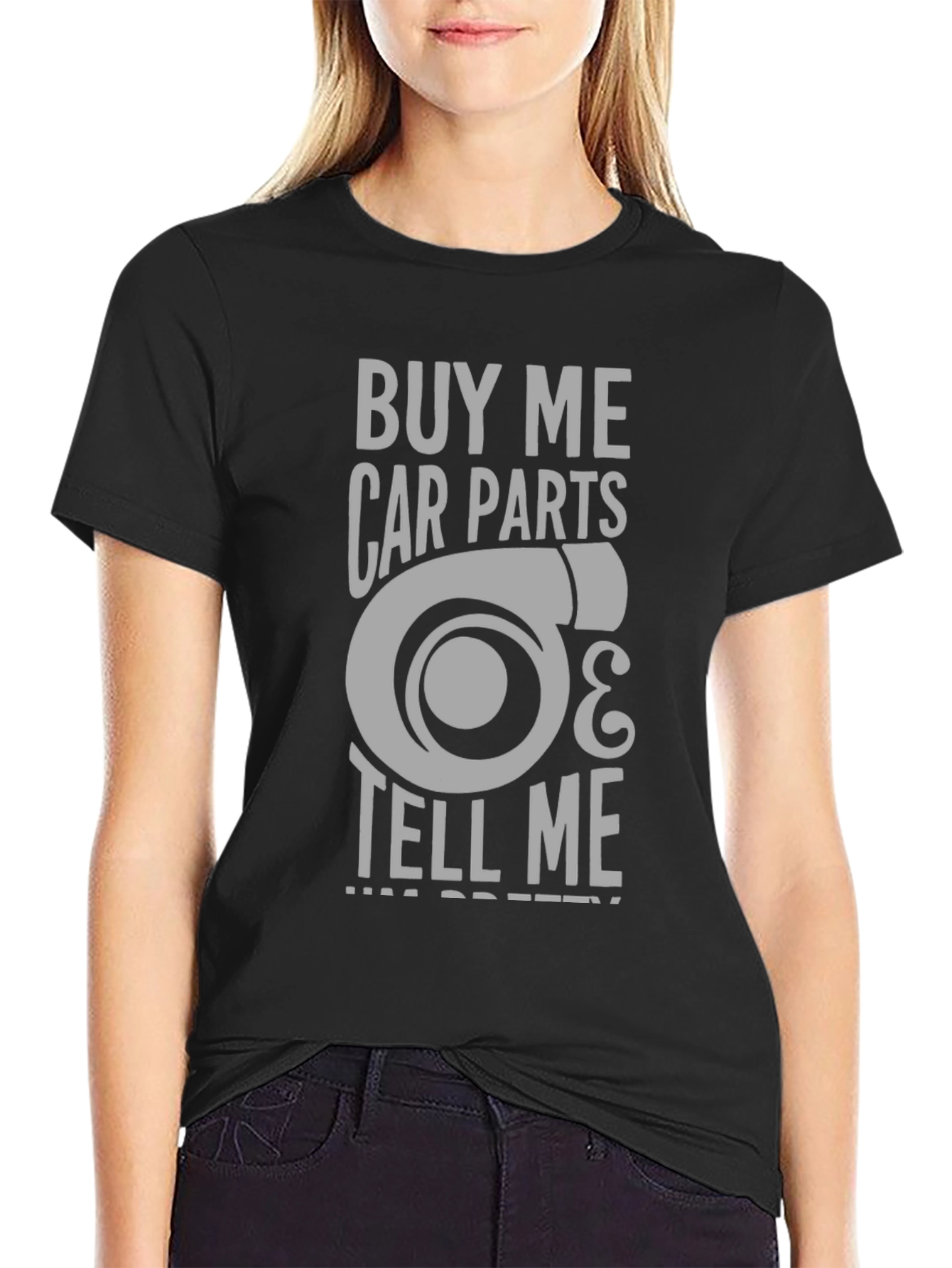 Buy Me Car Parts T-Shirt - Turbo Design
