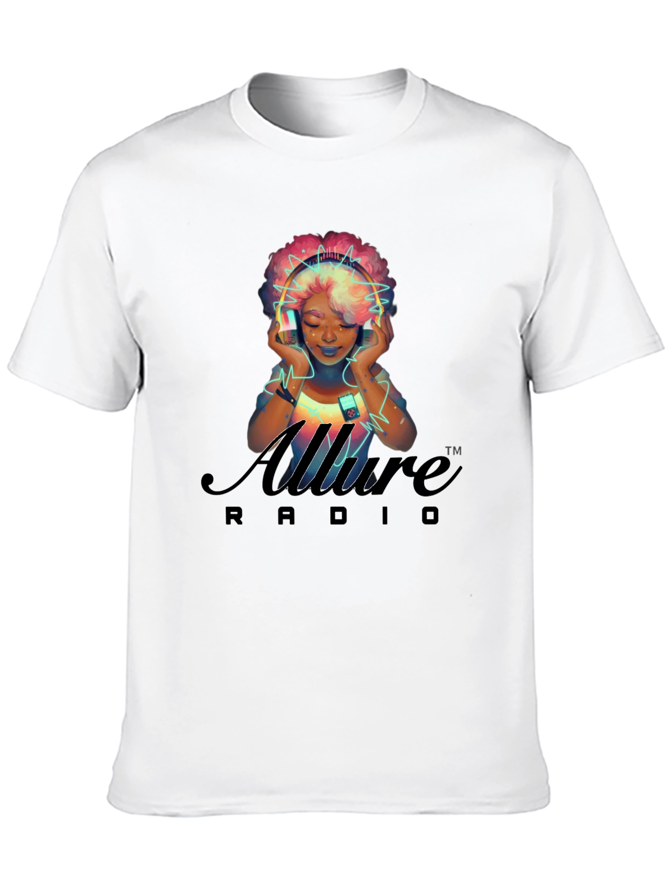 Allure Radio Graphic T-Shirt - Stylish & Unique