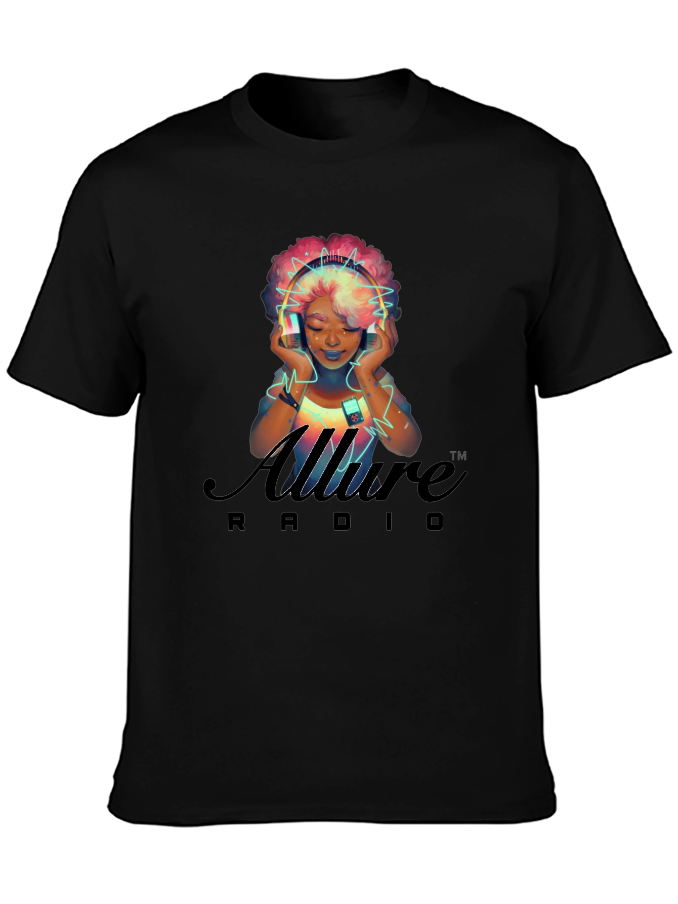 Allure Radio Graphic T-Shirt - Stylish & Unique
