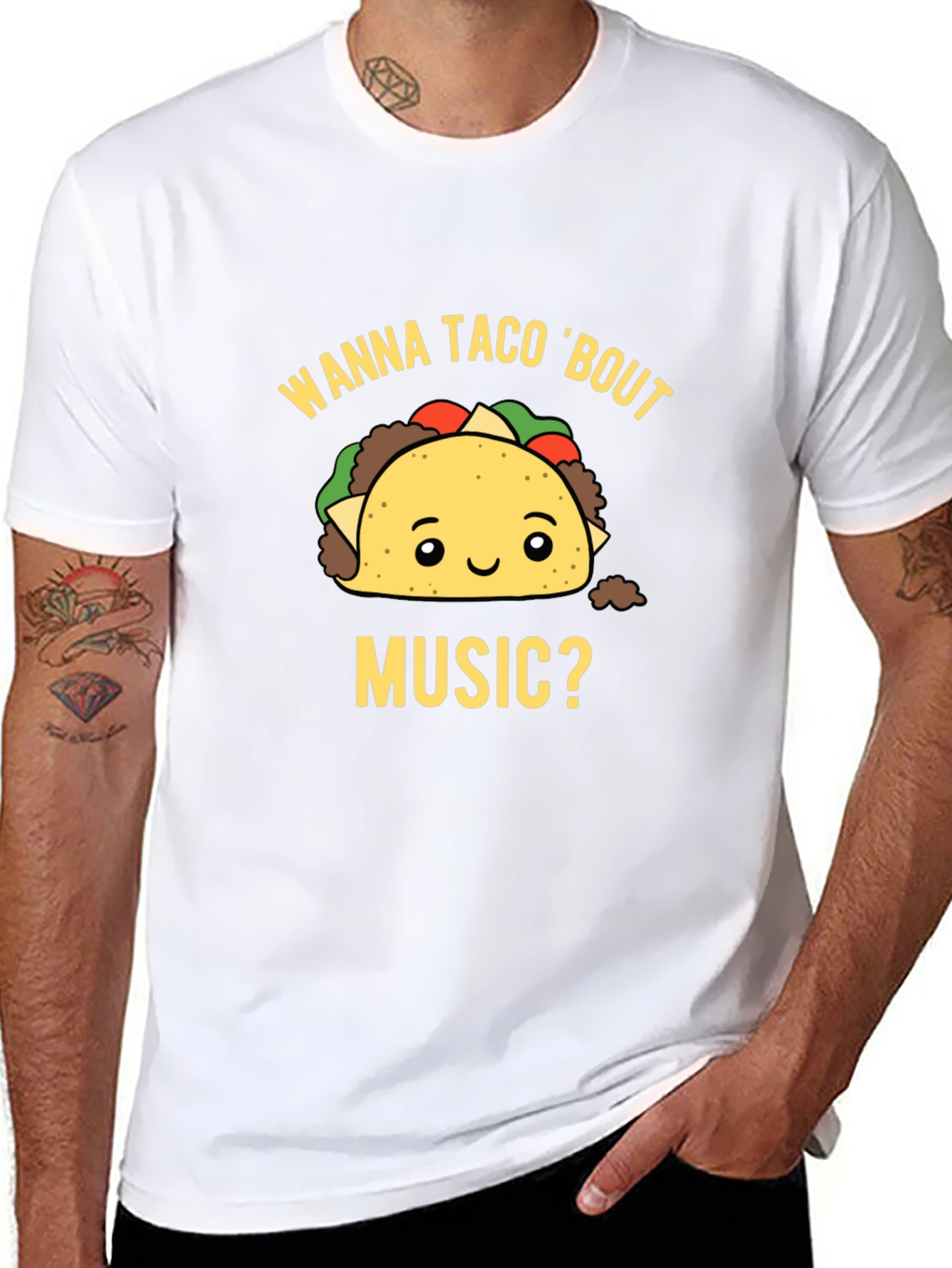 Wanna Taco Bout Music? Graphic T-Shirt