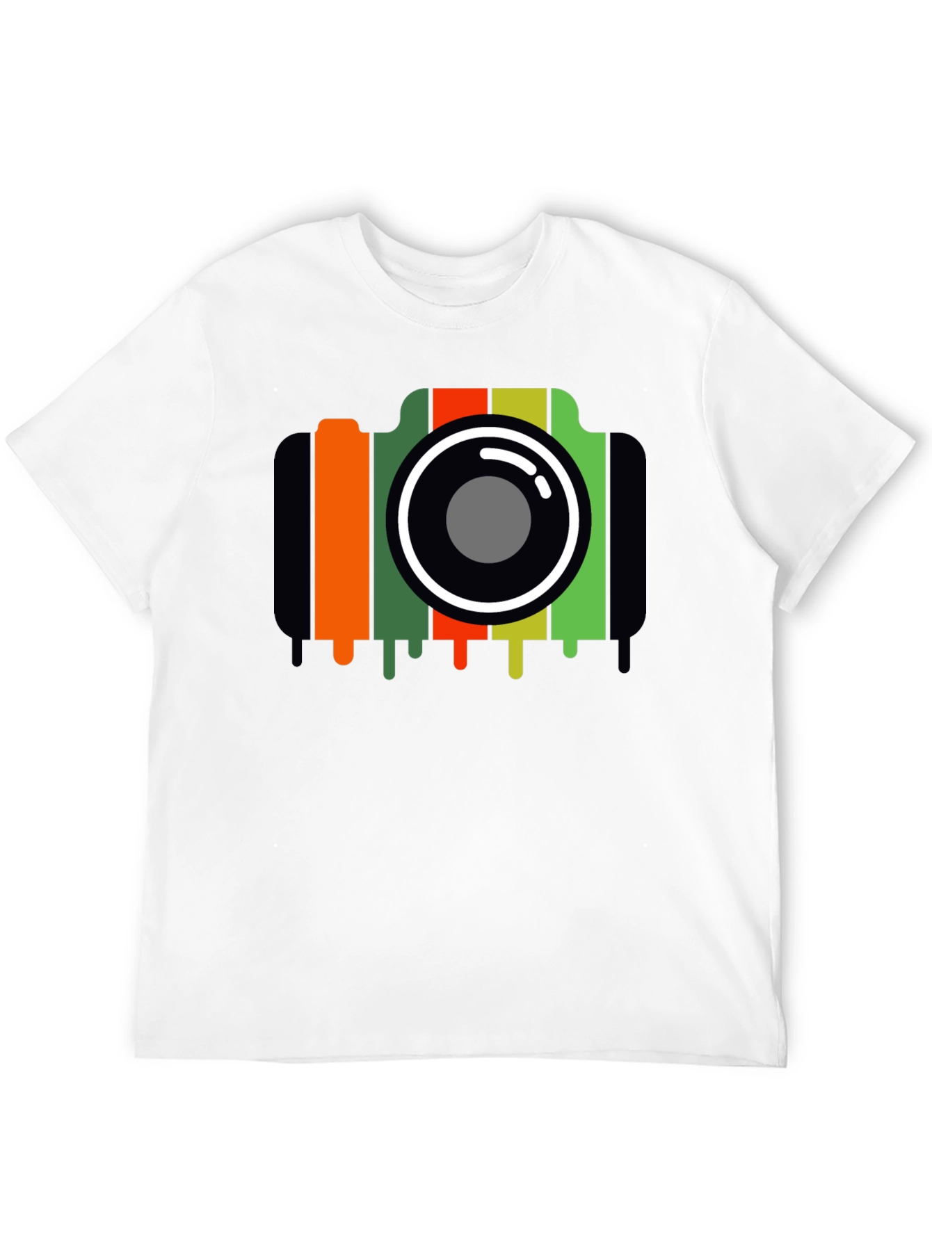 Retro Camera Graphic T-Shirt