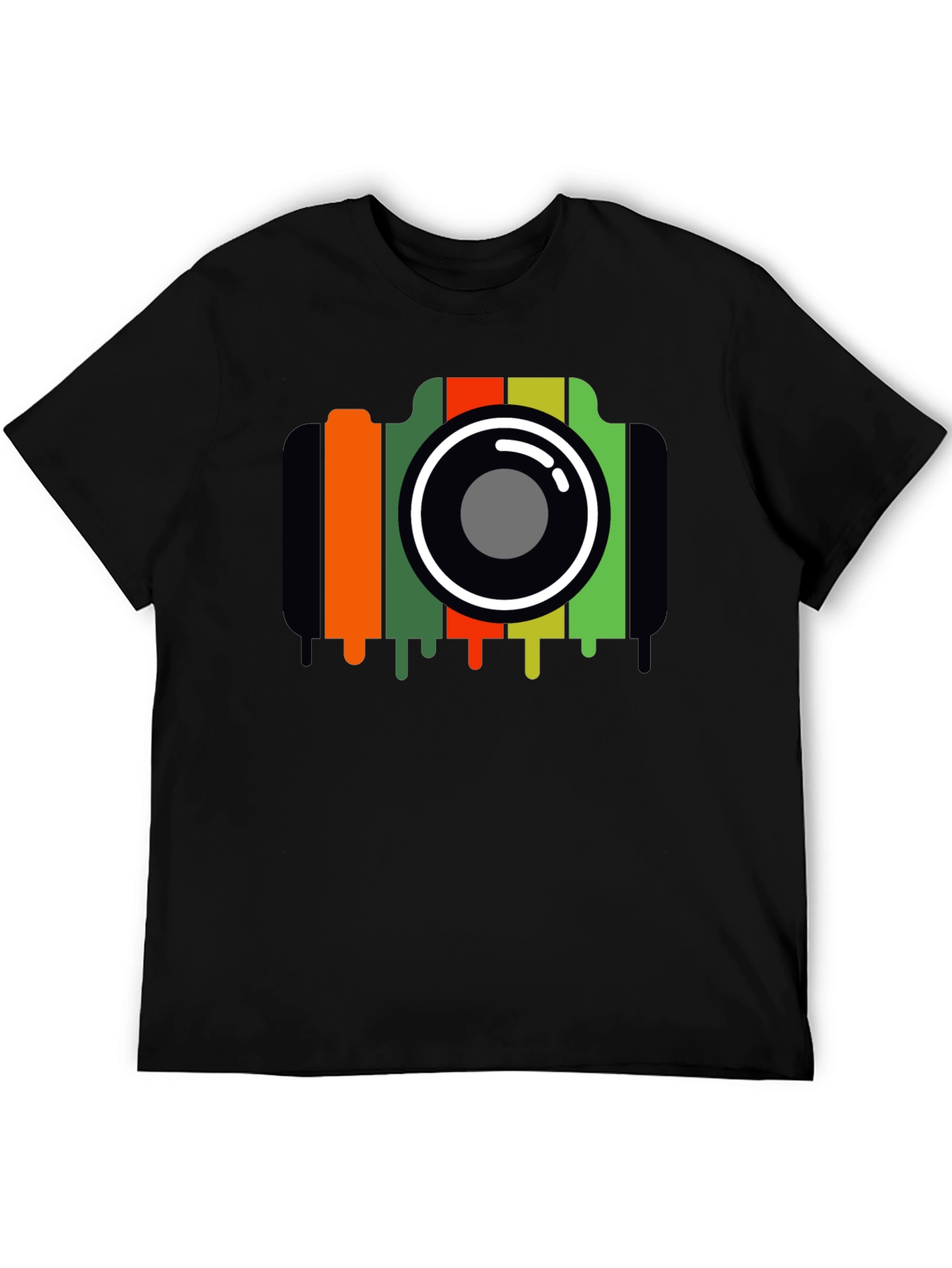 Retro Camera Graphic T-Shirt