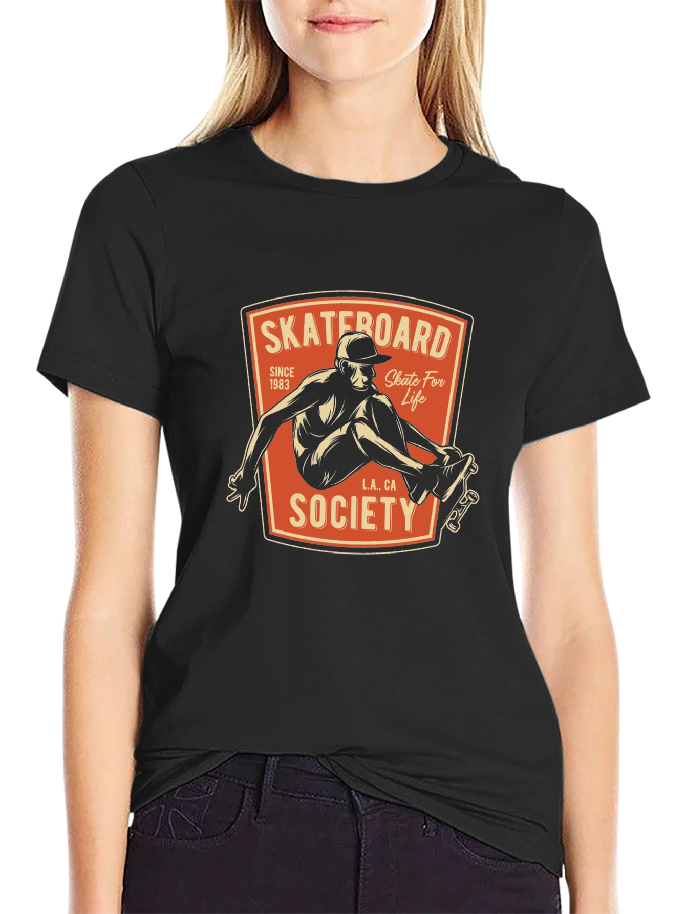 Skateboard Society Graphic Tee