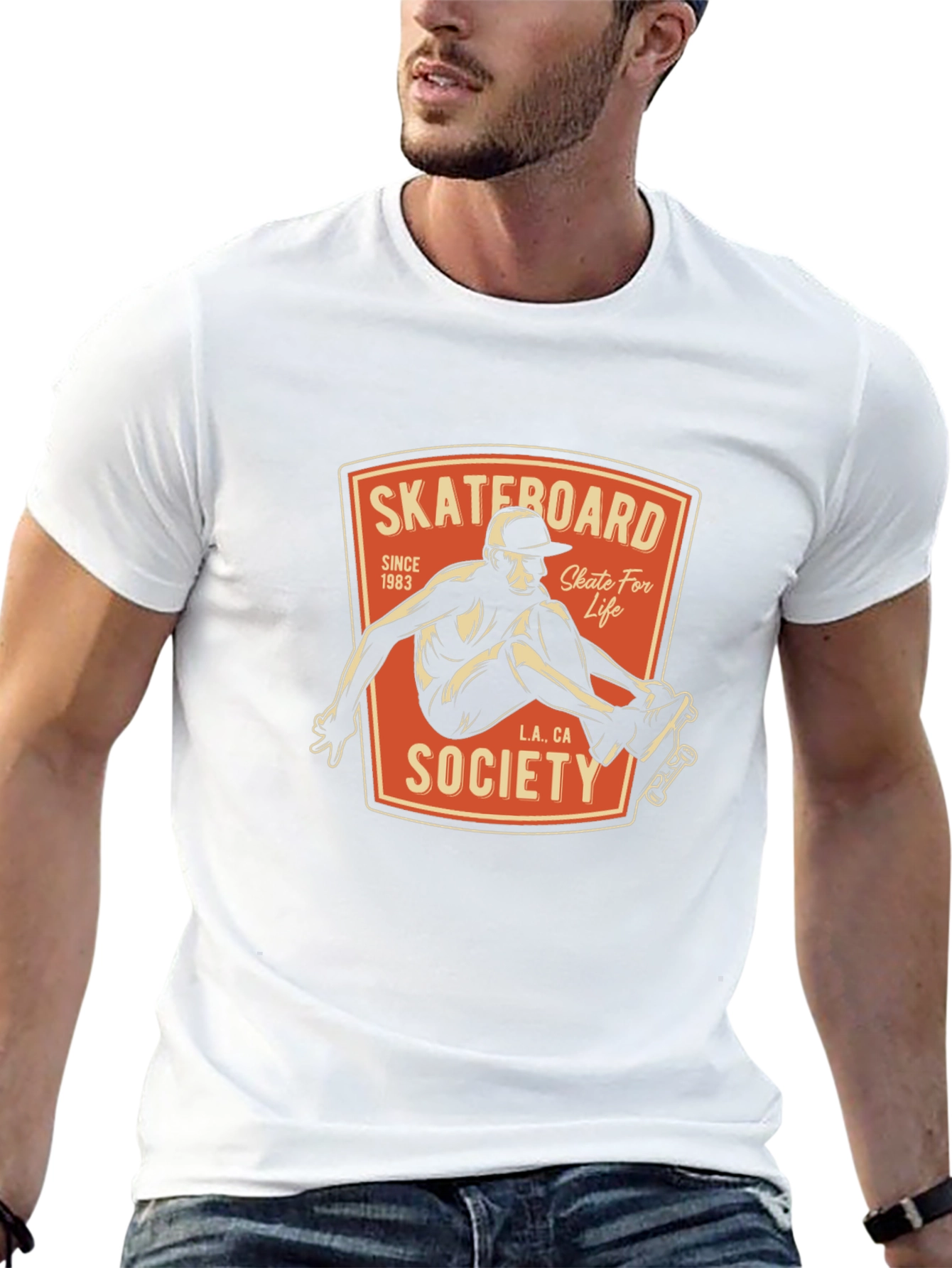 Skateboard Society Graphic Tee