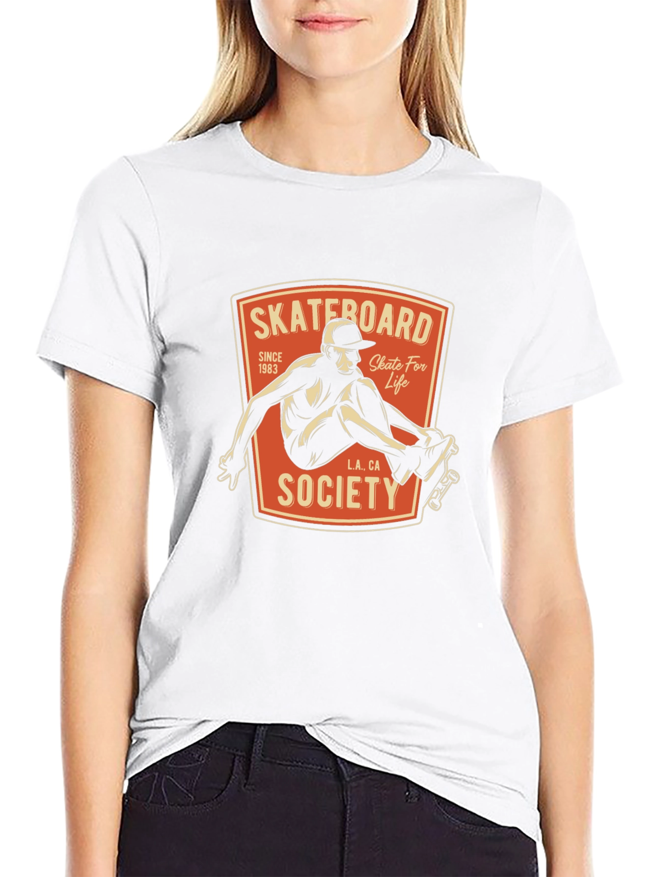 Skateboard Society Graphic Tee