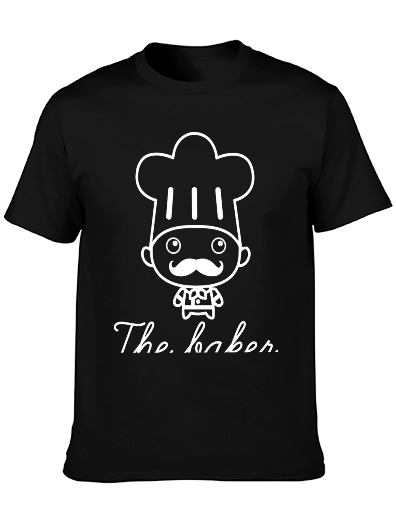 The Baker T-Shirt - Cartoon Chef Design