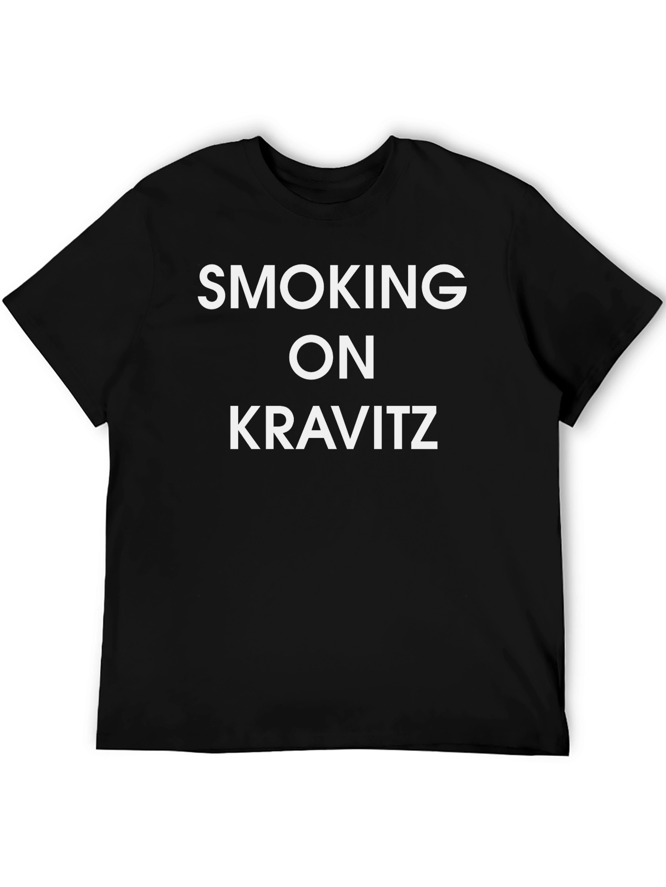 Smoking on Kravitz Graphic T-Shirt