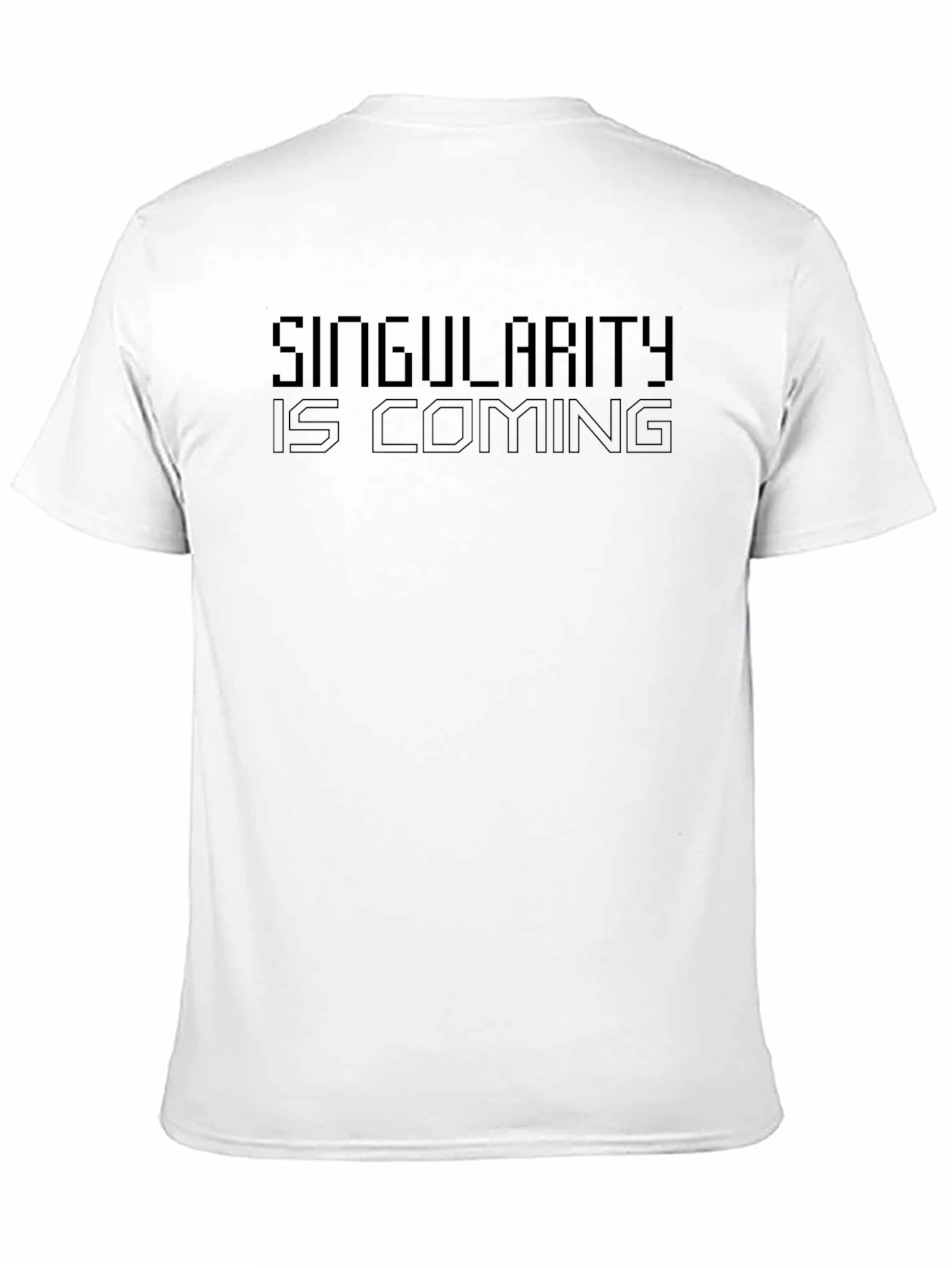 Singularity is Coming - Classic Black T-Shirt