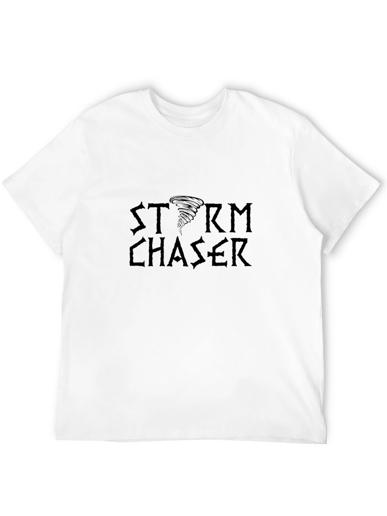 Storm Chaser Black Graphic Tee