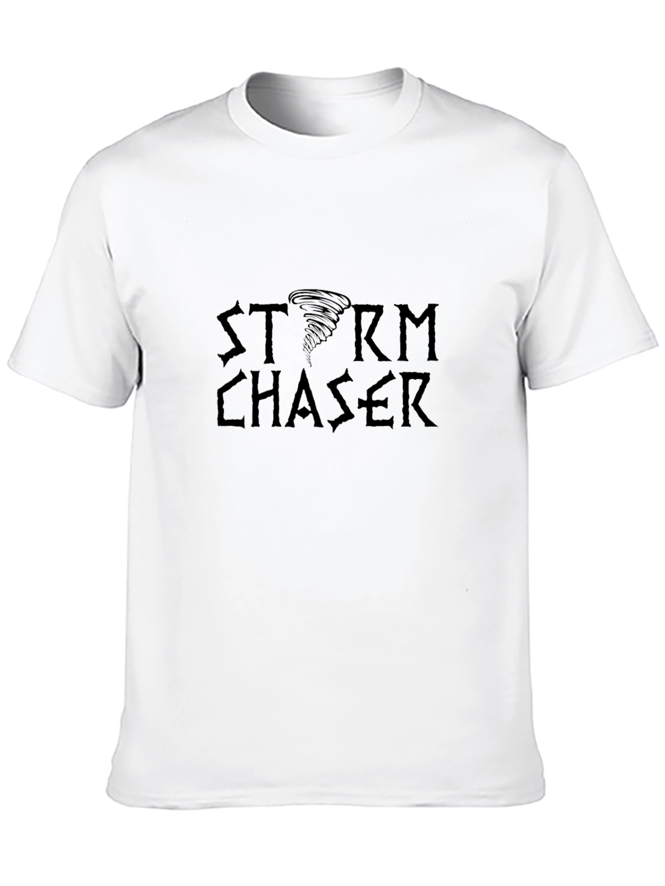 Storm Chaser Black Graphic Tee