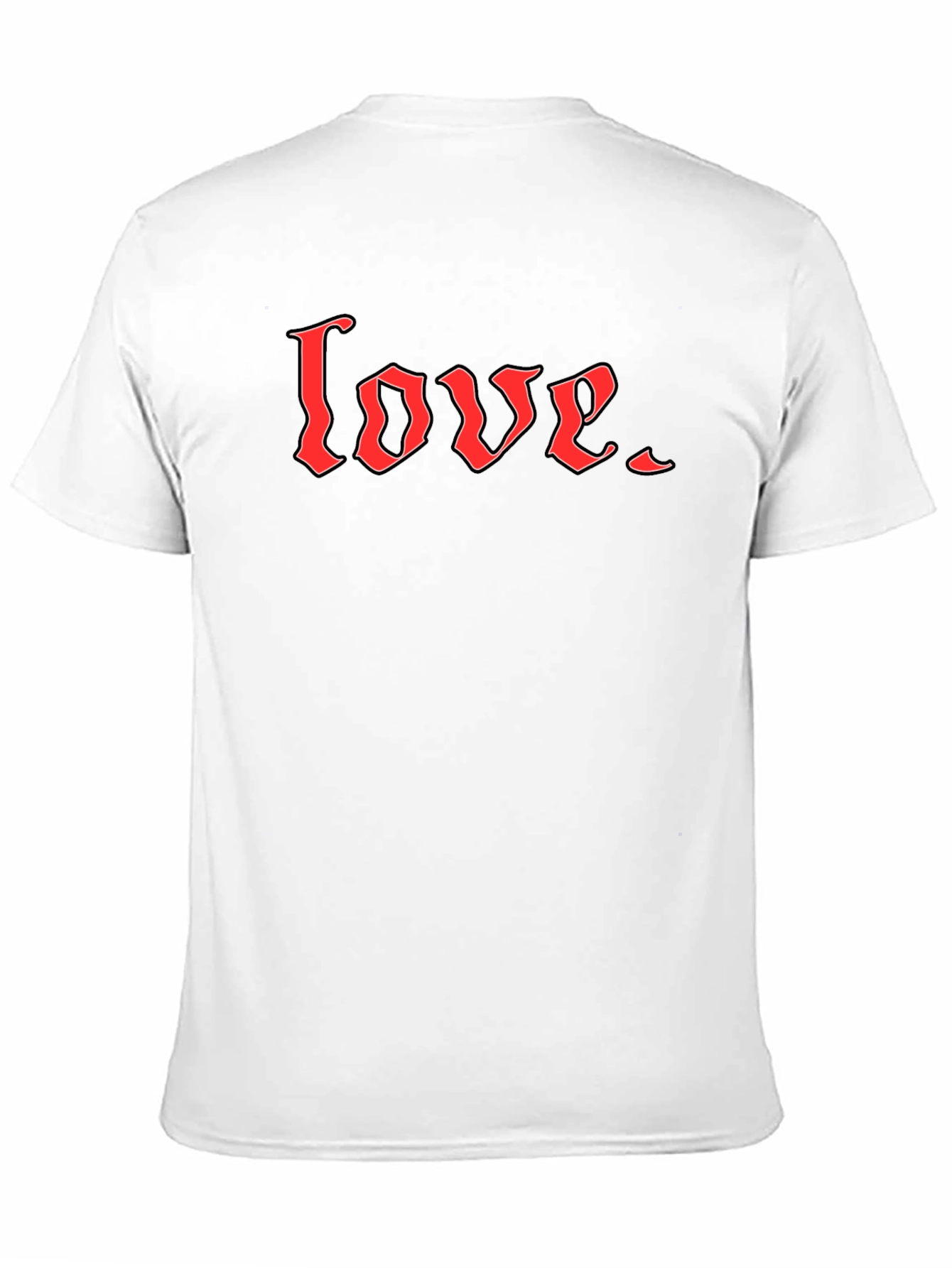 Love Graphic Tee - Black Short Sleeve Shirt