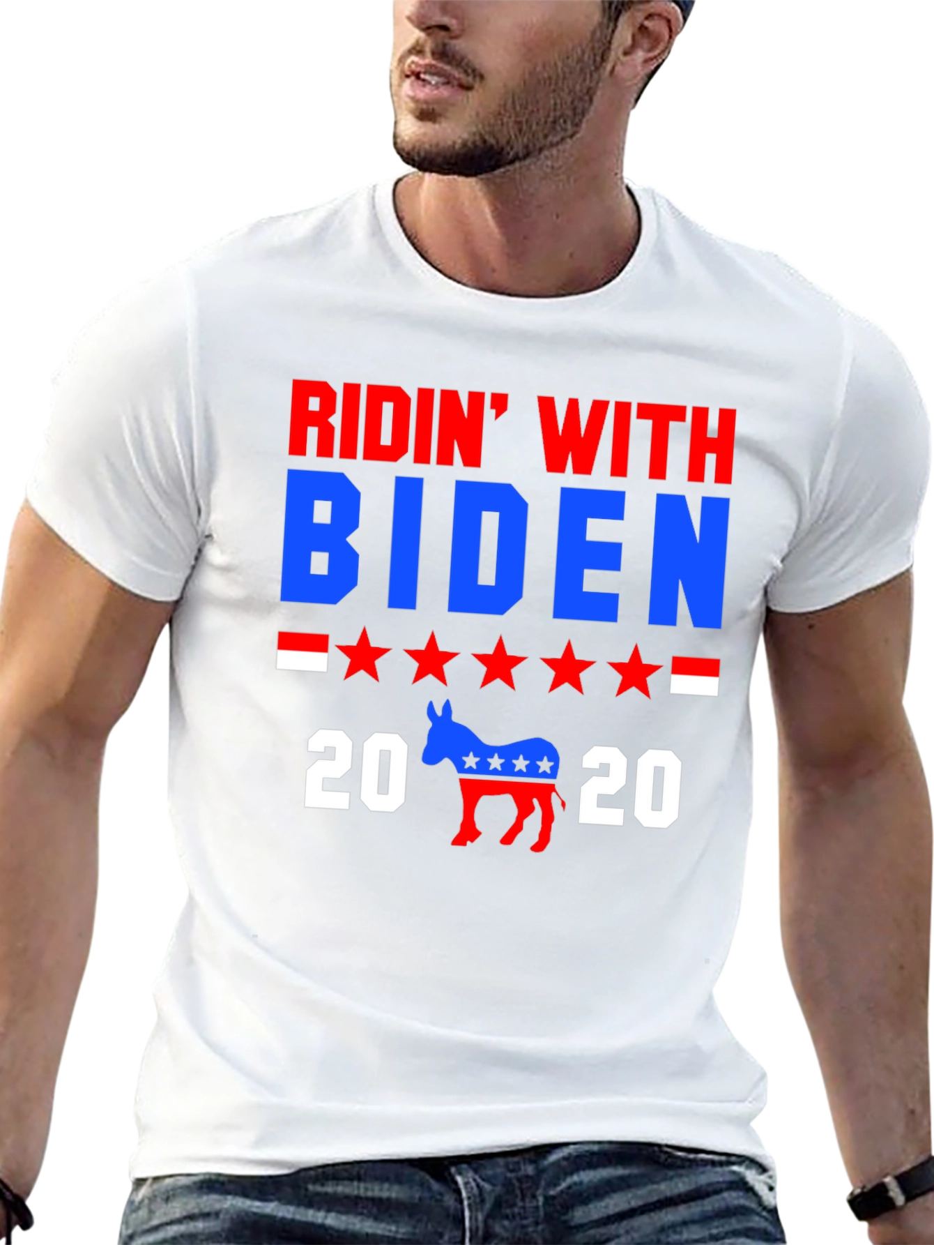 Ridin With Biden 2020 Graphic T-Shirt