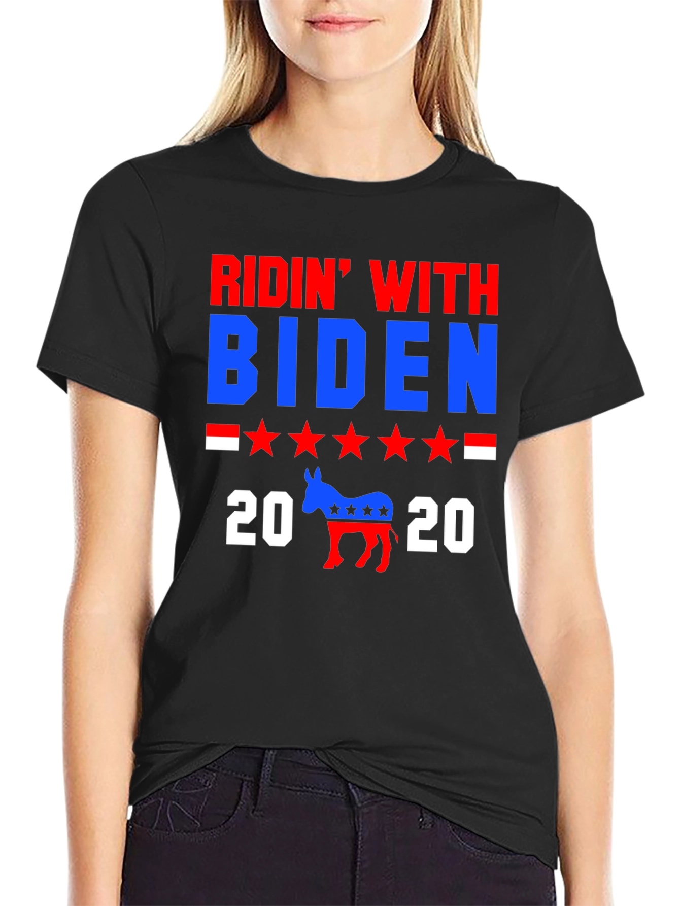 Ridin With Biden 2020 Graphic T-Shirt