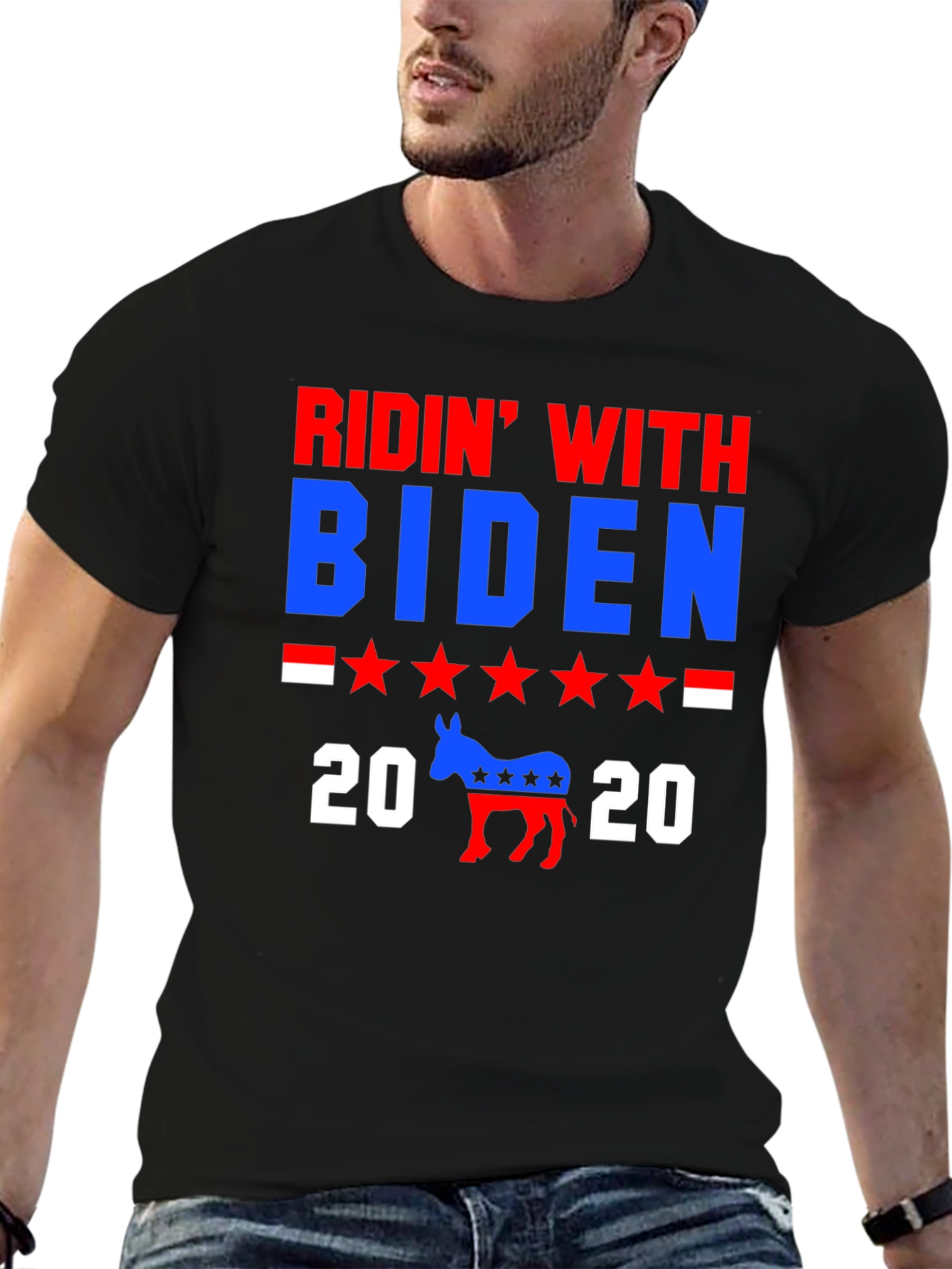 Ridin With Biden 2020 Graphic T-Shirt
