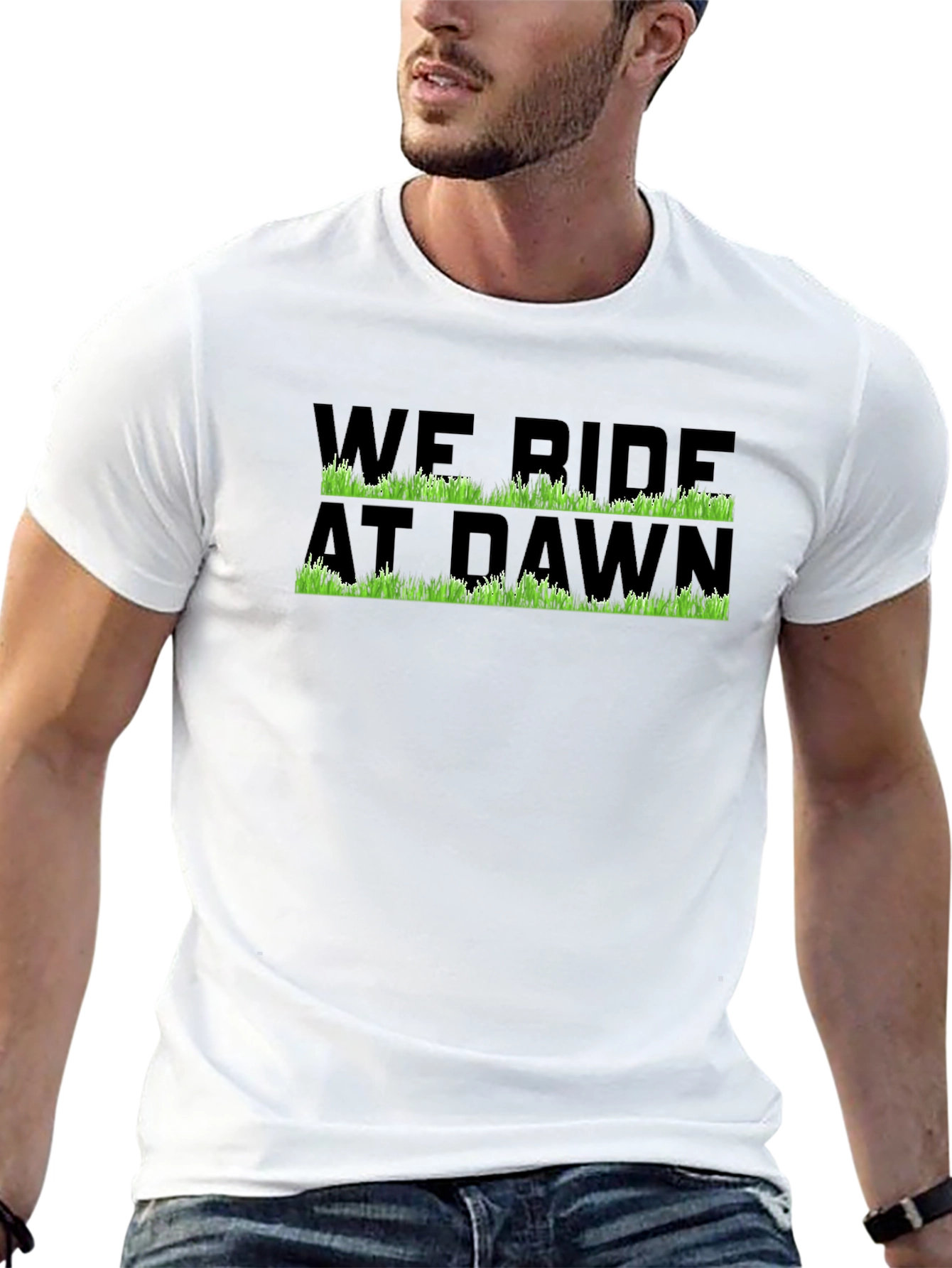We Ride At Dawn Graphic T-Shirt - Black