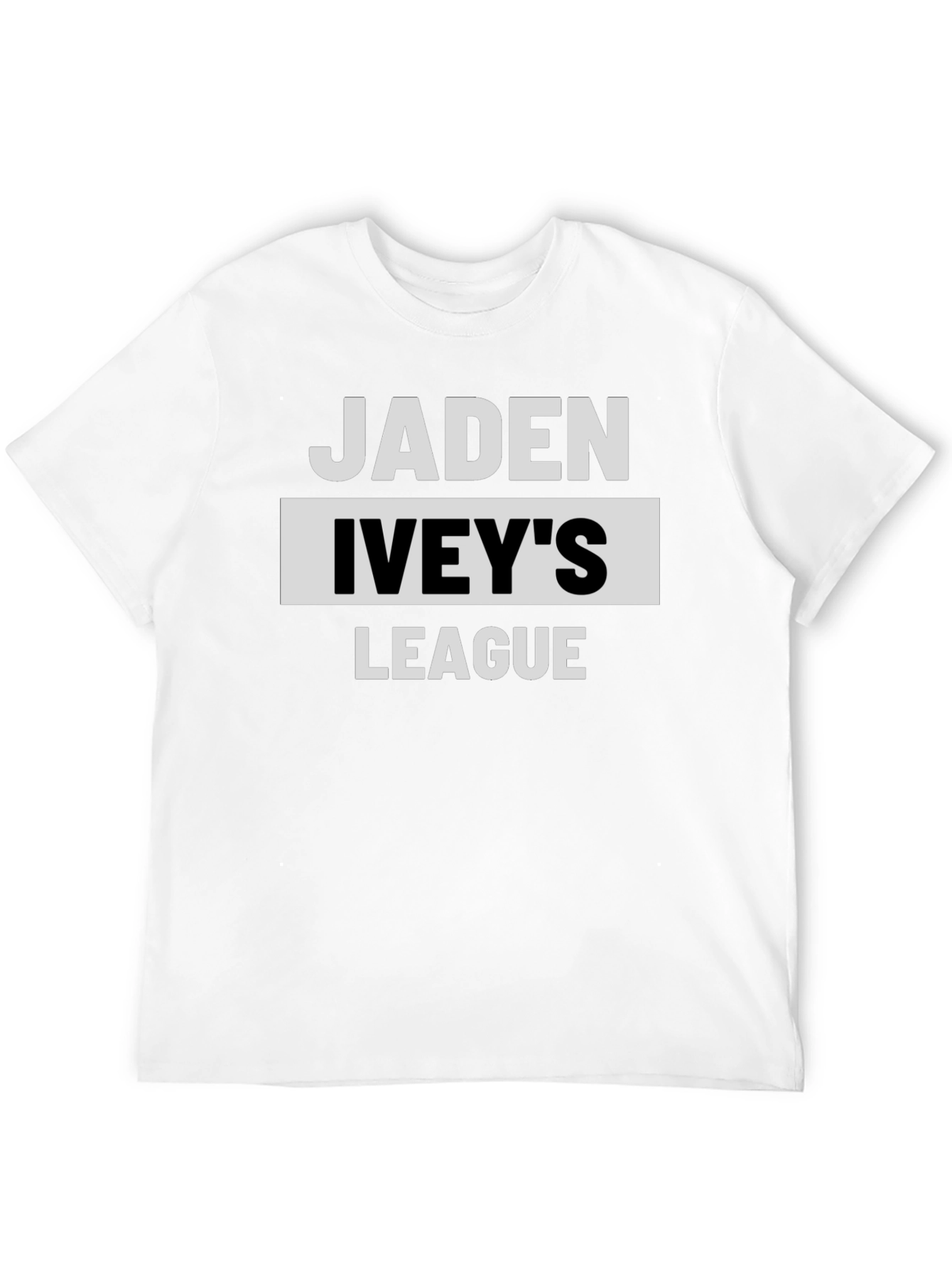 Jaden Iveys League T-Shirt - Black