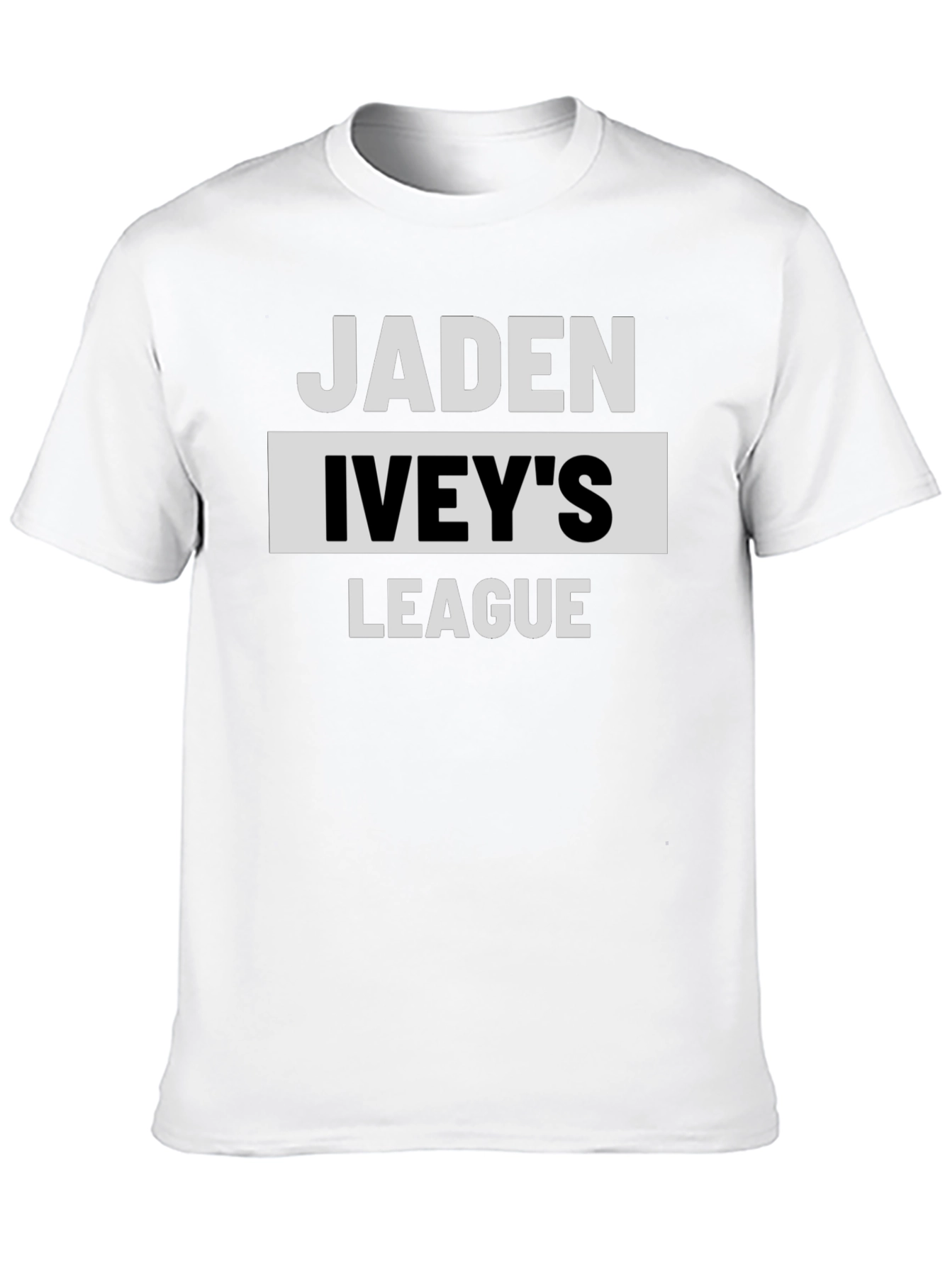 Jaden Iveys League T-Shirt - Black