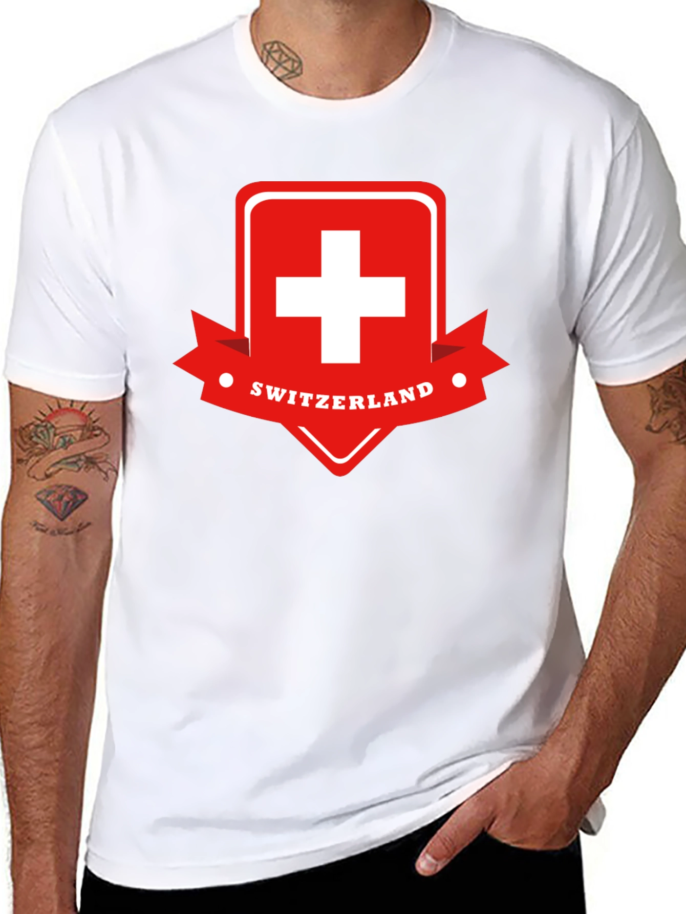 Switzerland Flag T-Shirt