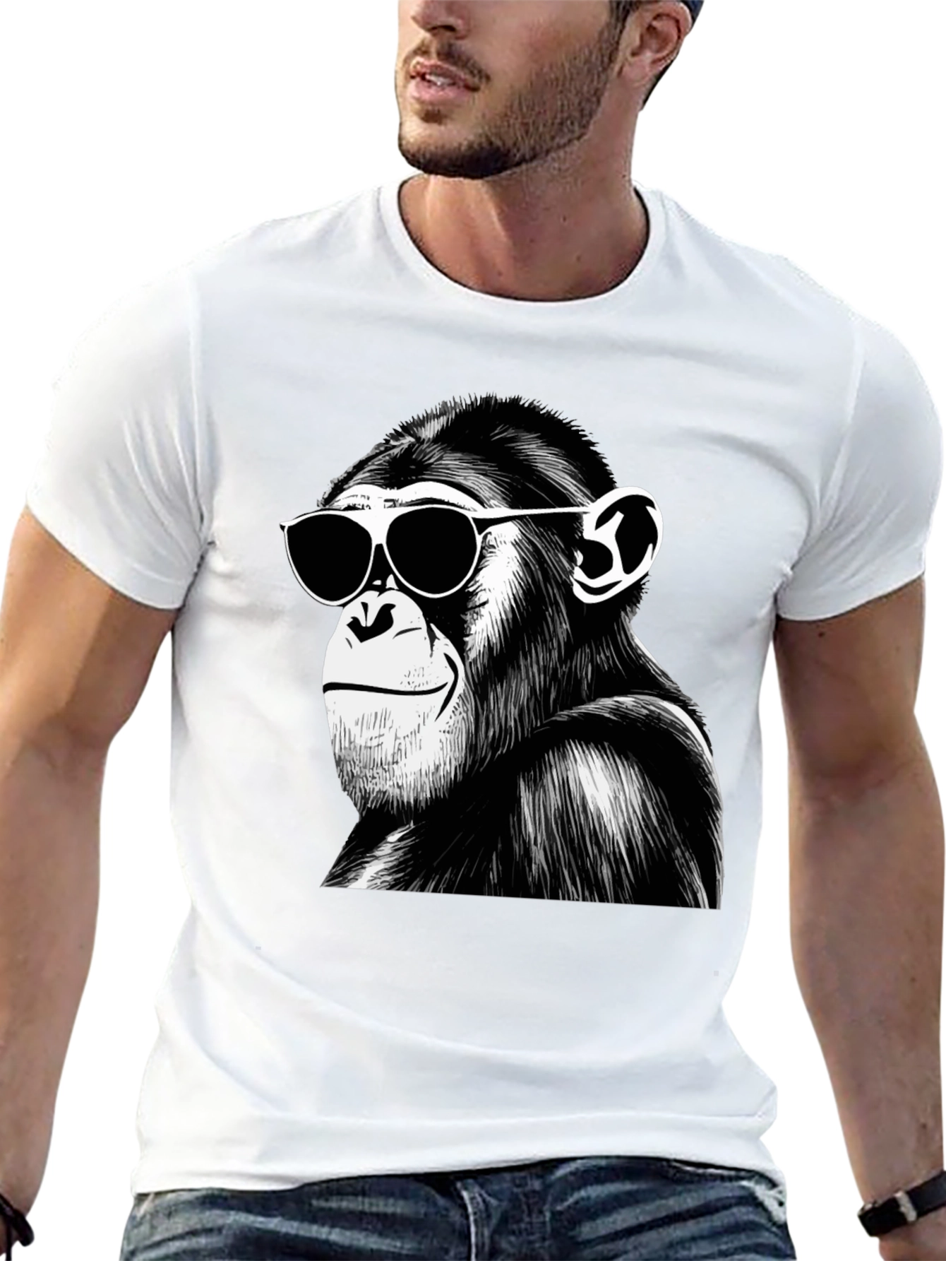 Cool Ape T-Shirt - Funny Monkey Graphic Tee