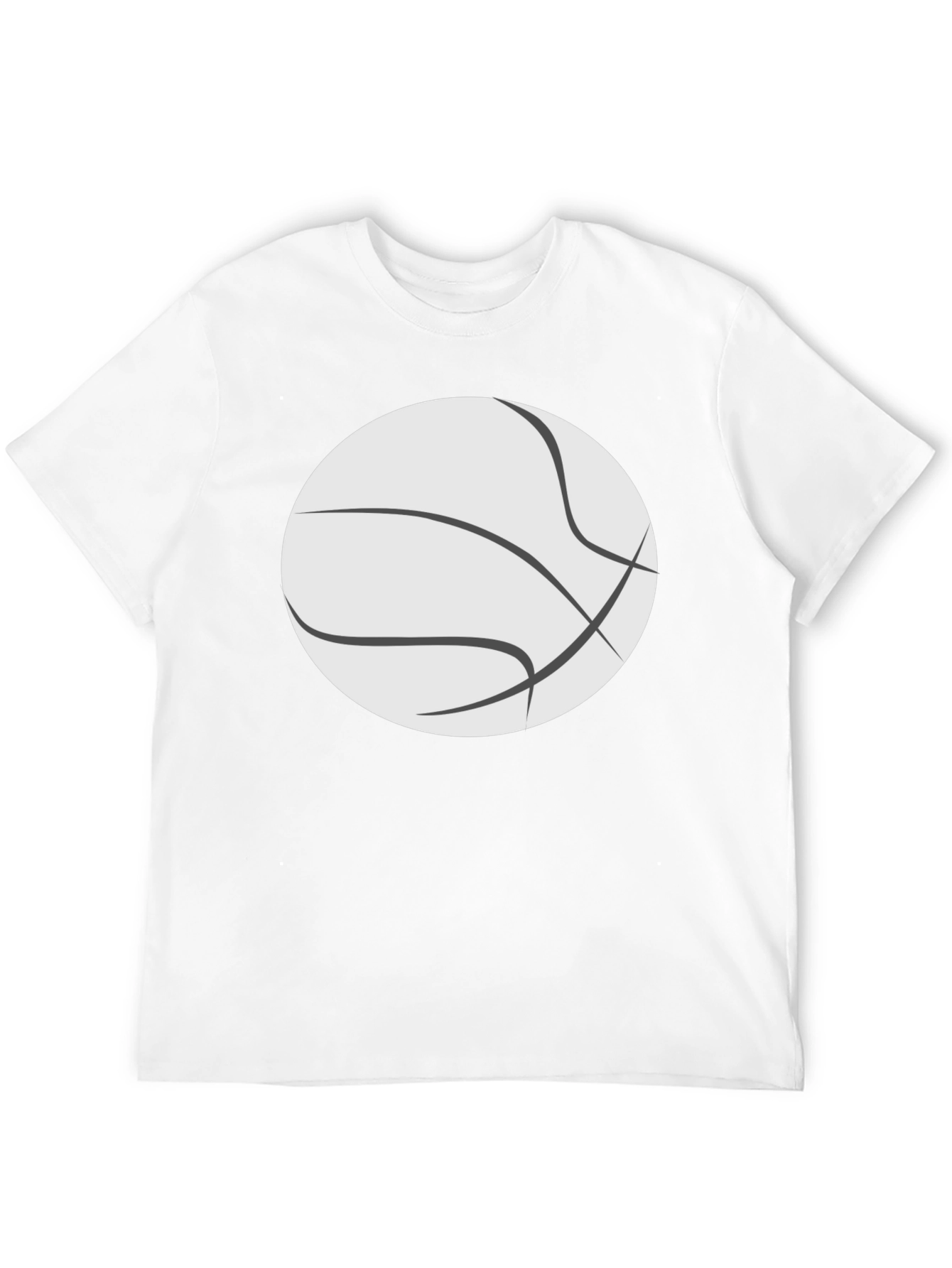 Basketball Graphic T-Shirt - Casual Tee