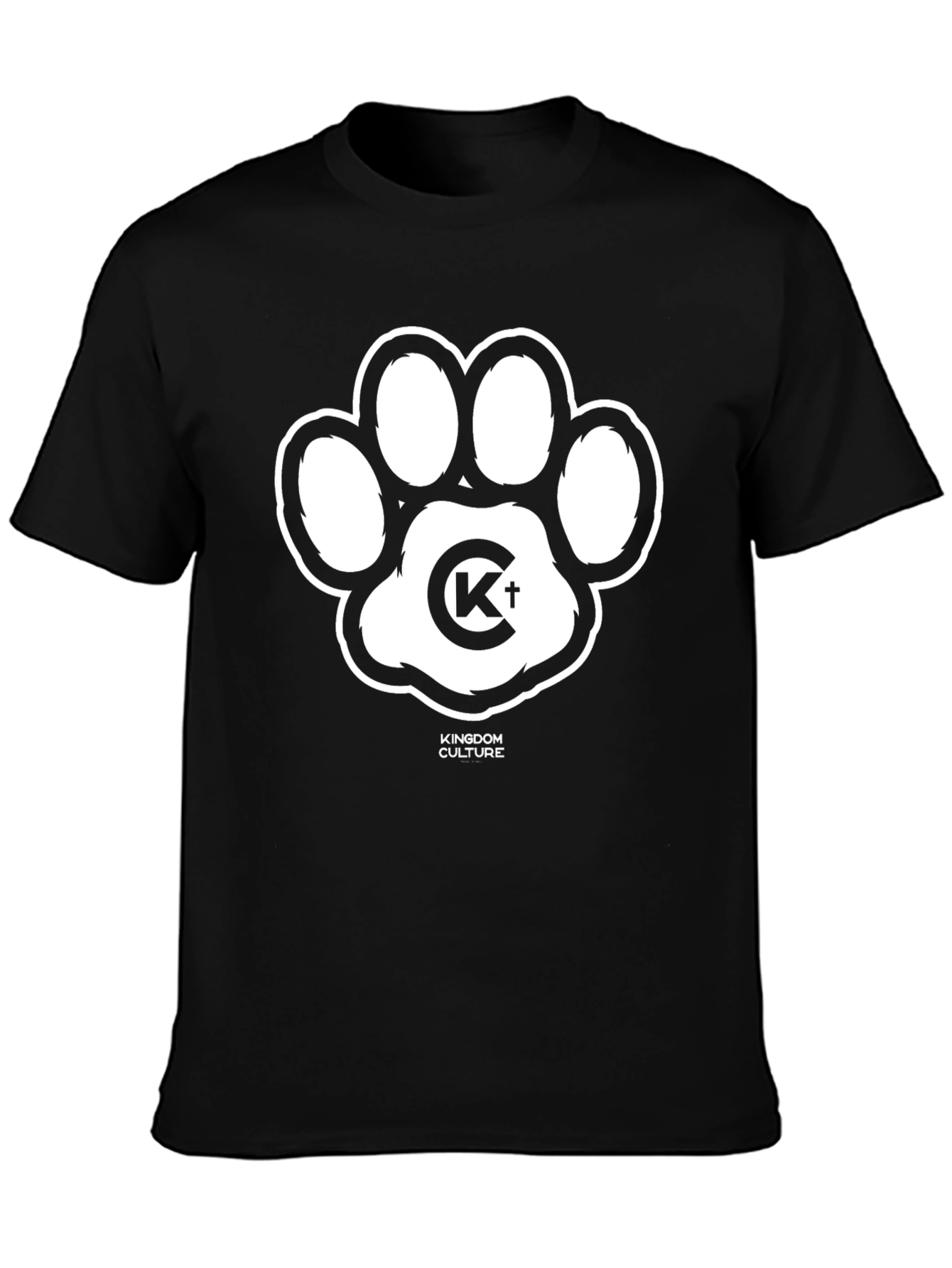 Kingdom Culture Paw Print Graphic Tee