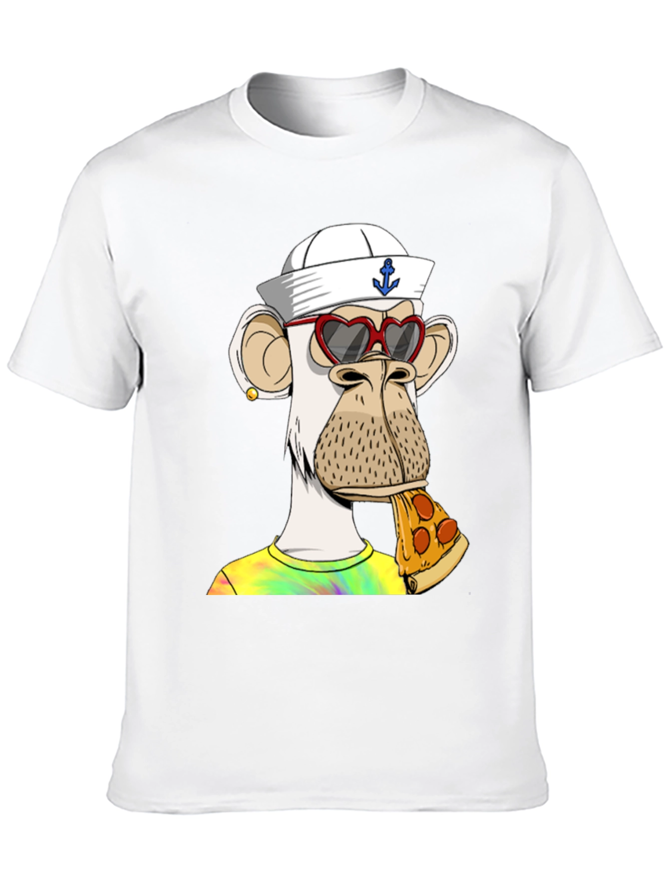 Ape NFT Pizza T-Shirt