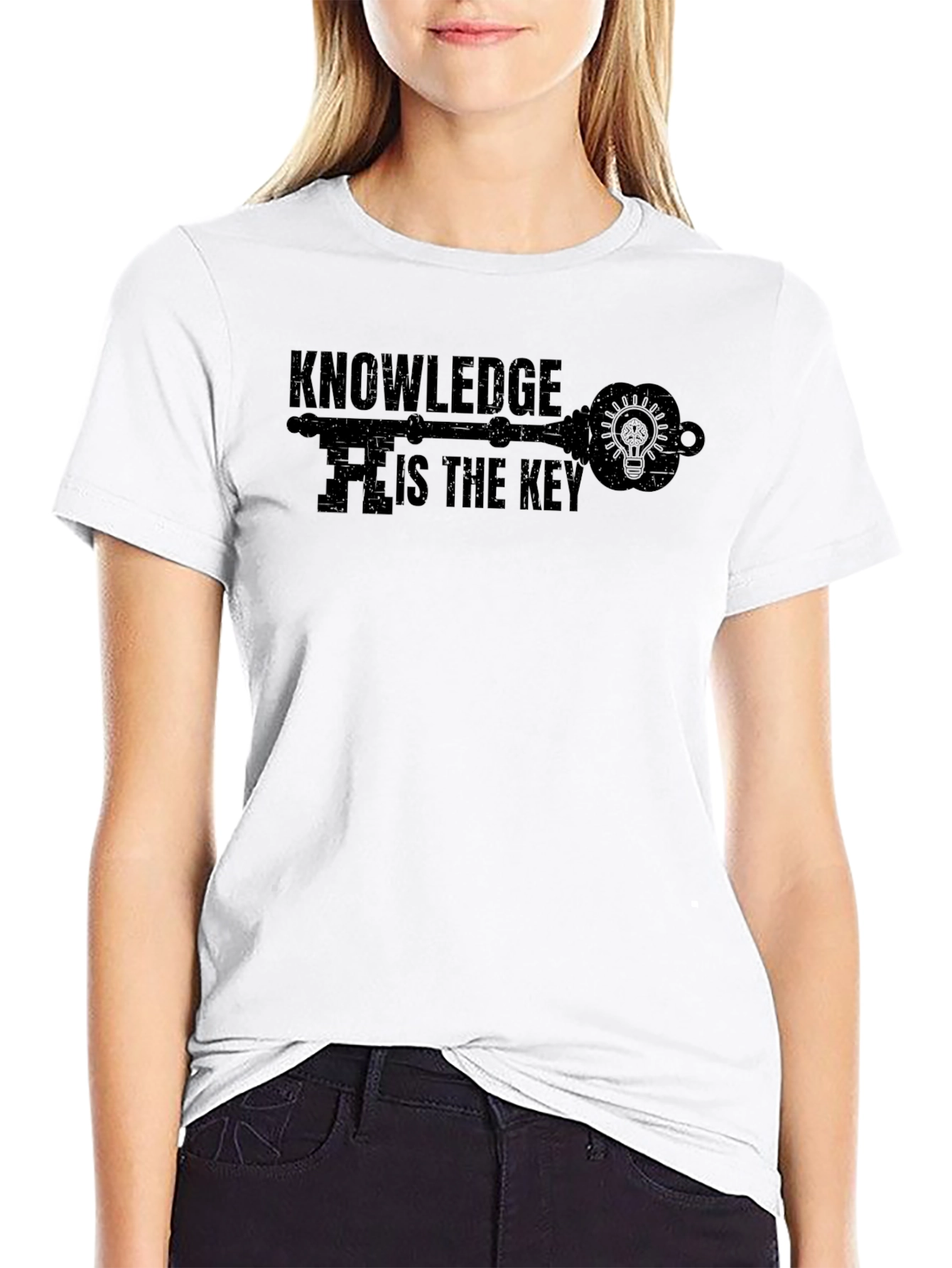 Knowledge is the Key Graphic T-Shirt