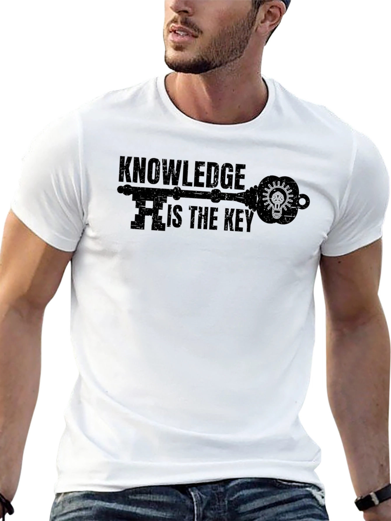 Knowledge is the Key Graphic T-Shirt