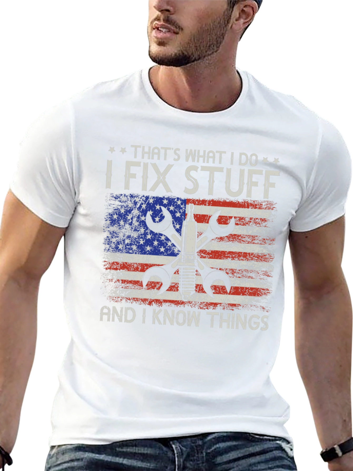 I Fix Stuff and I Know Things T-Shirt