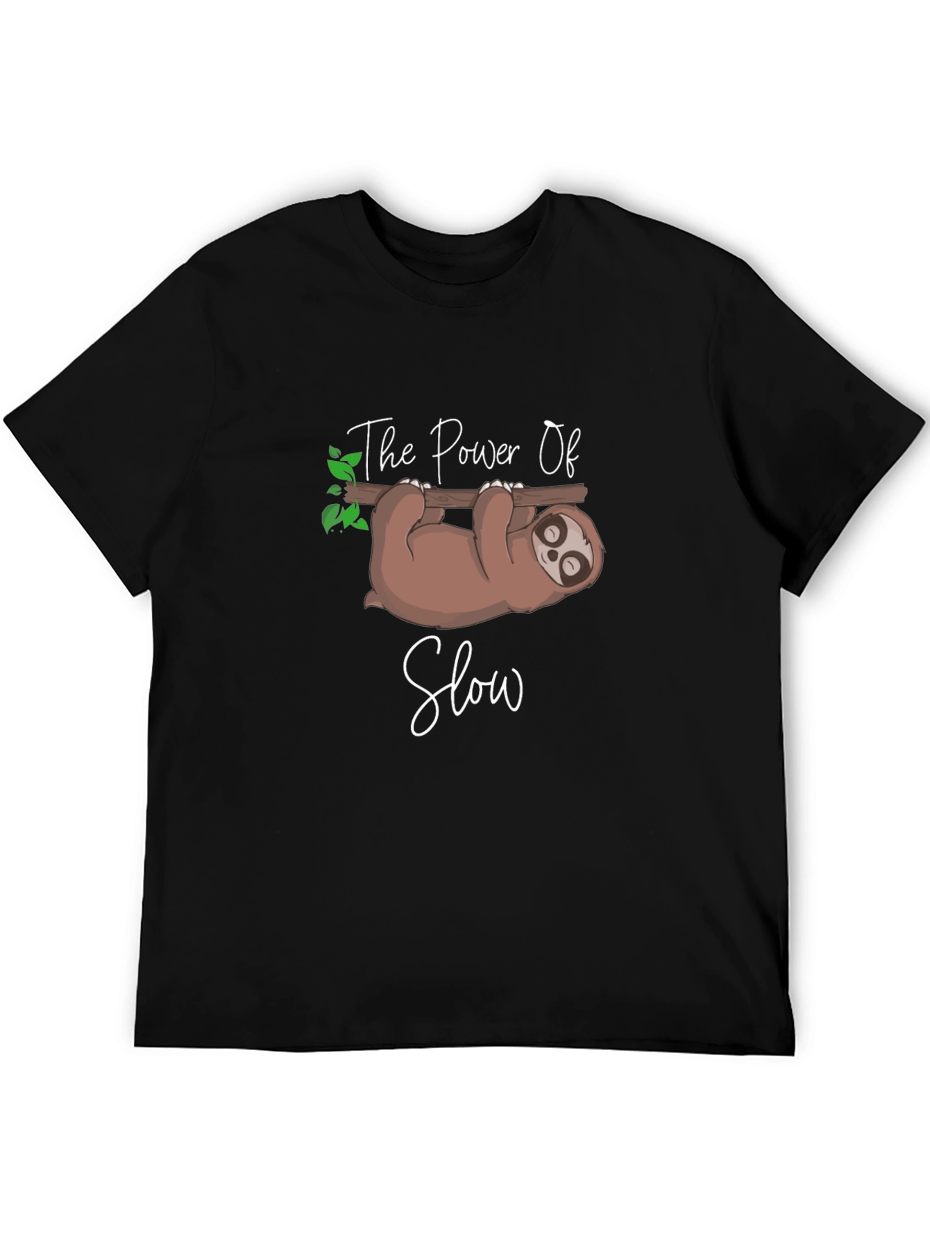 The Power Of Slow Sloth Tee