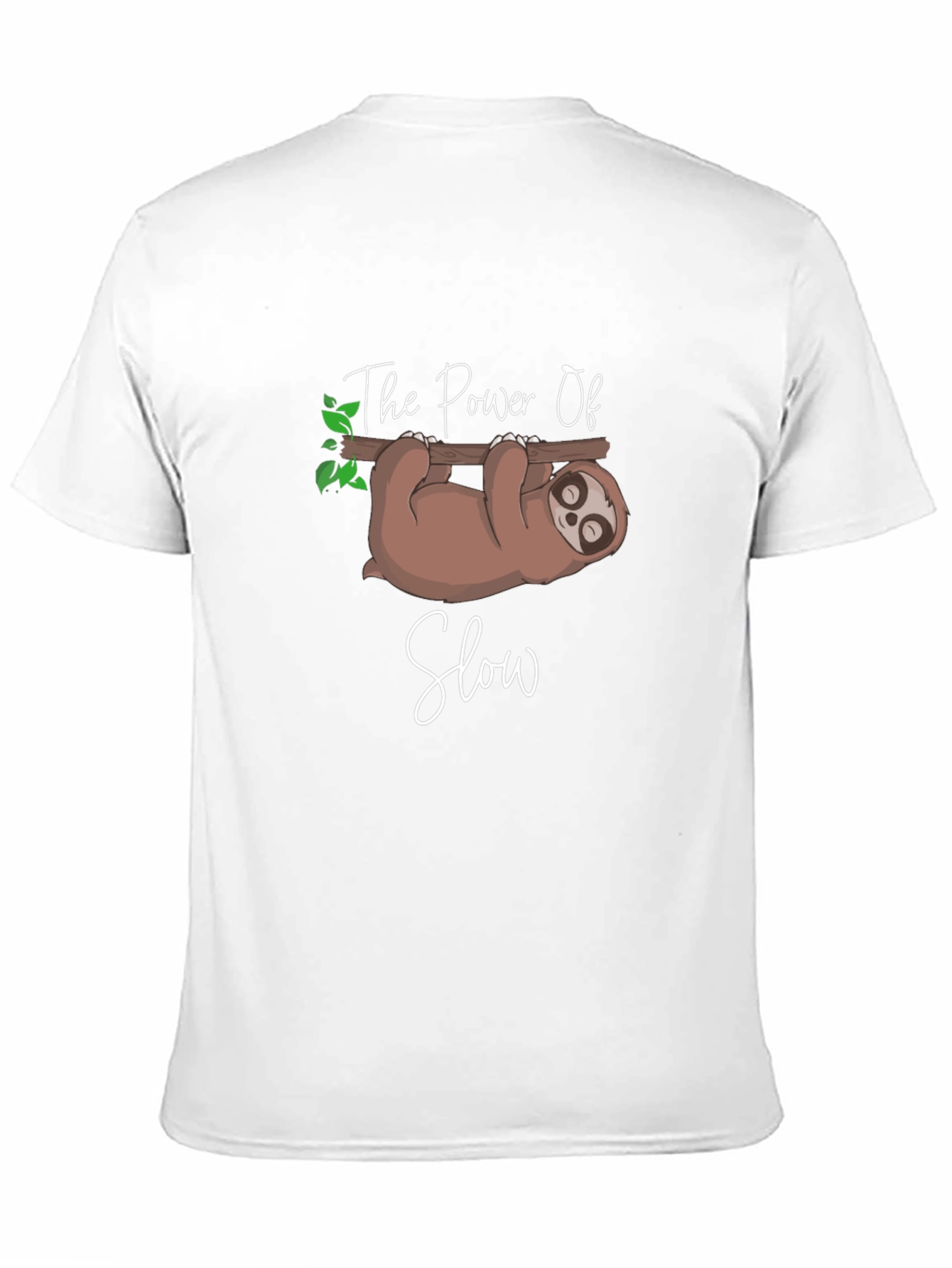 The Power Of Slow Sloth Tee