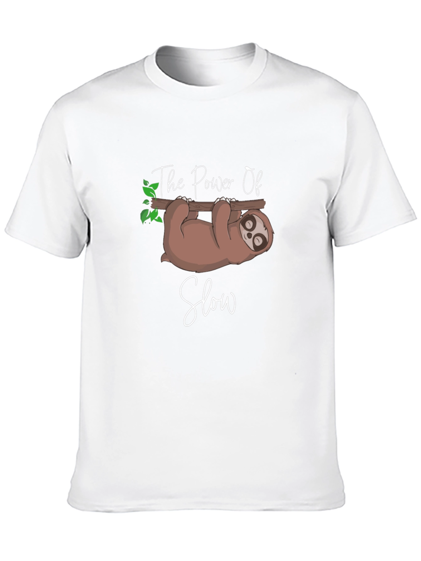 The Power Of Slow Sloth Tee