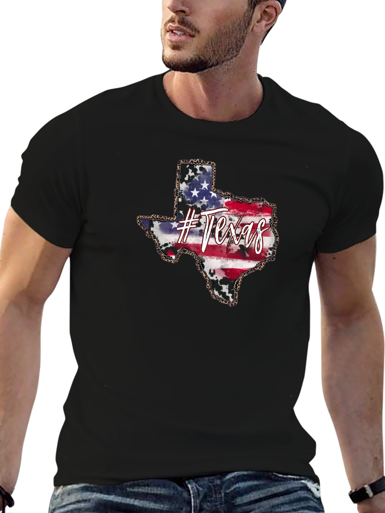 Texas State Flag Graphic T-Shirt