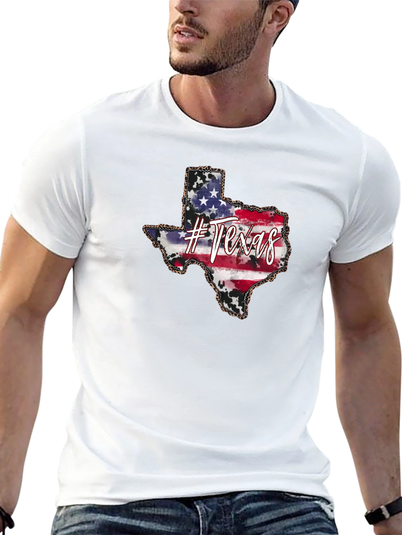 Texas State Flag Graphic T-Shirt