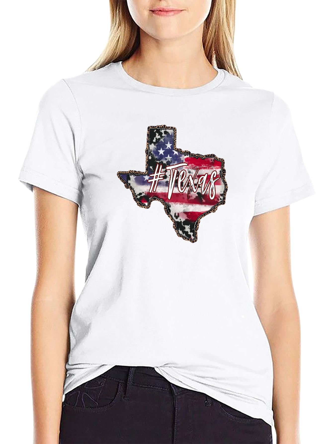 Texas State Flag Graphic T-Shirt