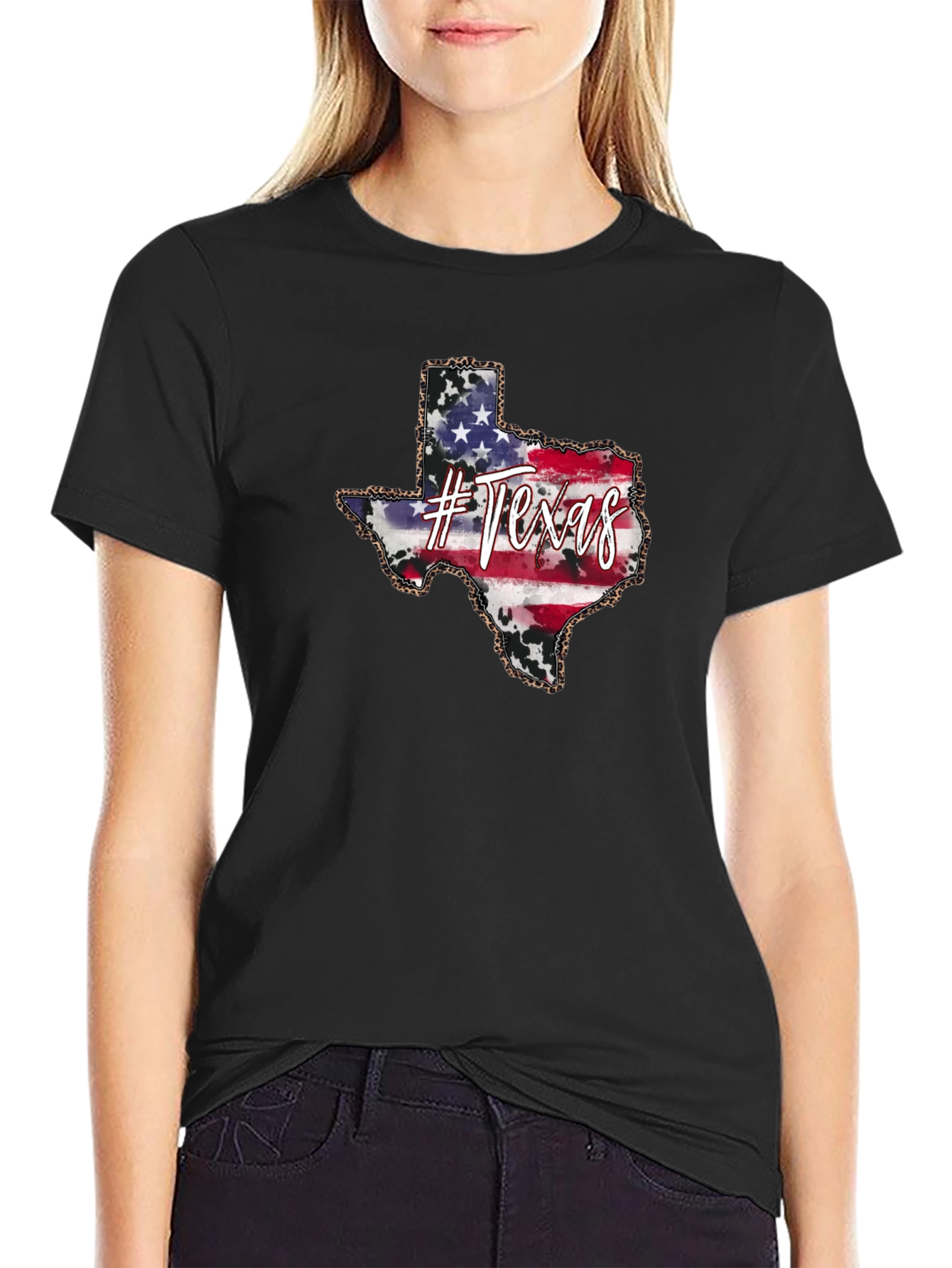 Texas State Flag Graphic T-Shirt